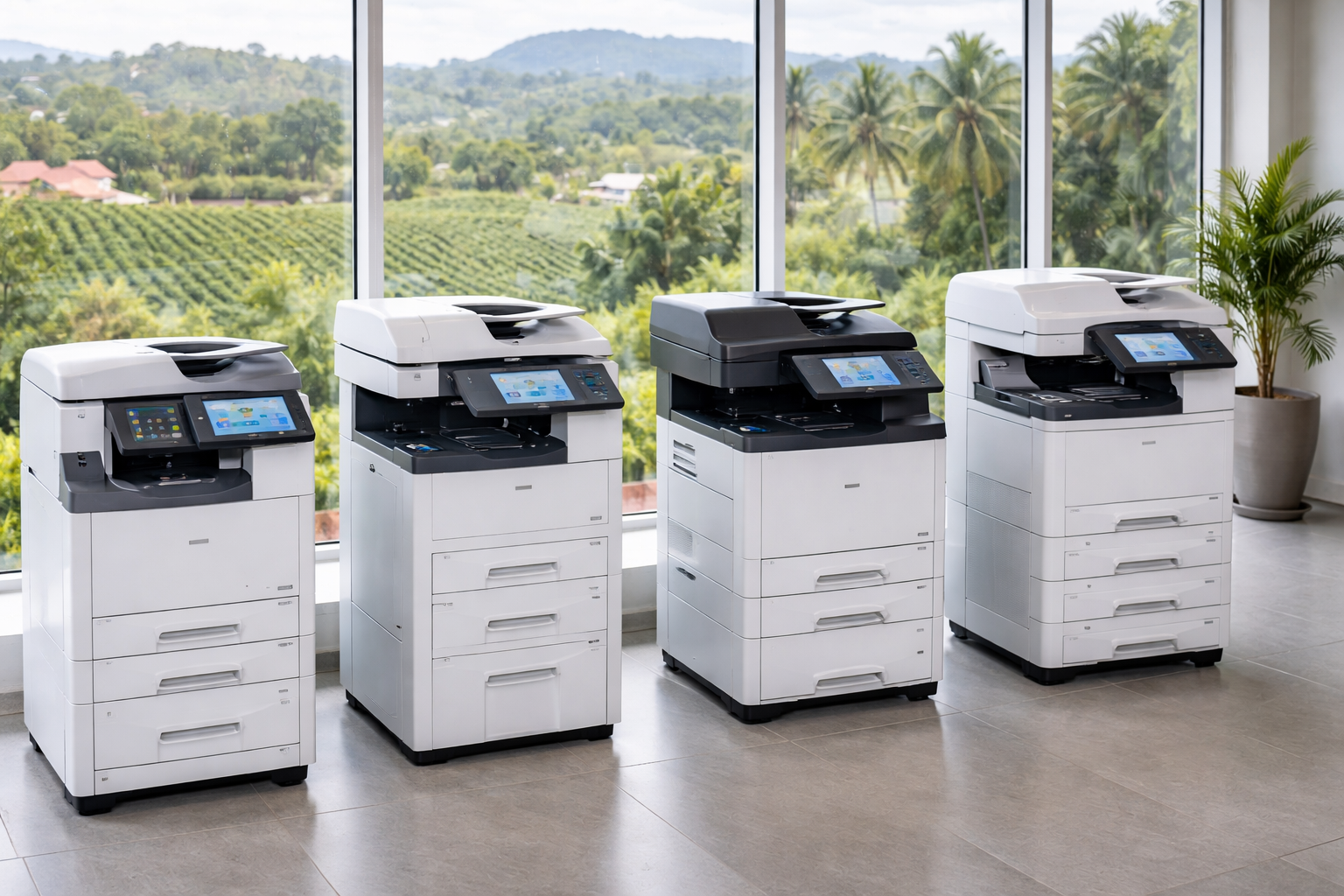 Cho thuê máy photocopy Tân Lập Lâm Đồng - Các dòng máy photocopy cho thuê phổ biến tại Tân Lập Lâm Đồng