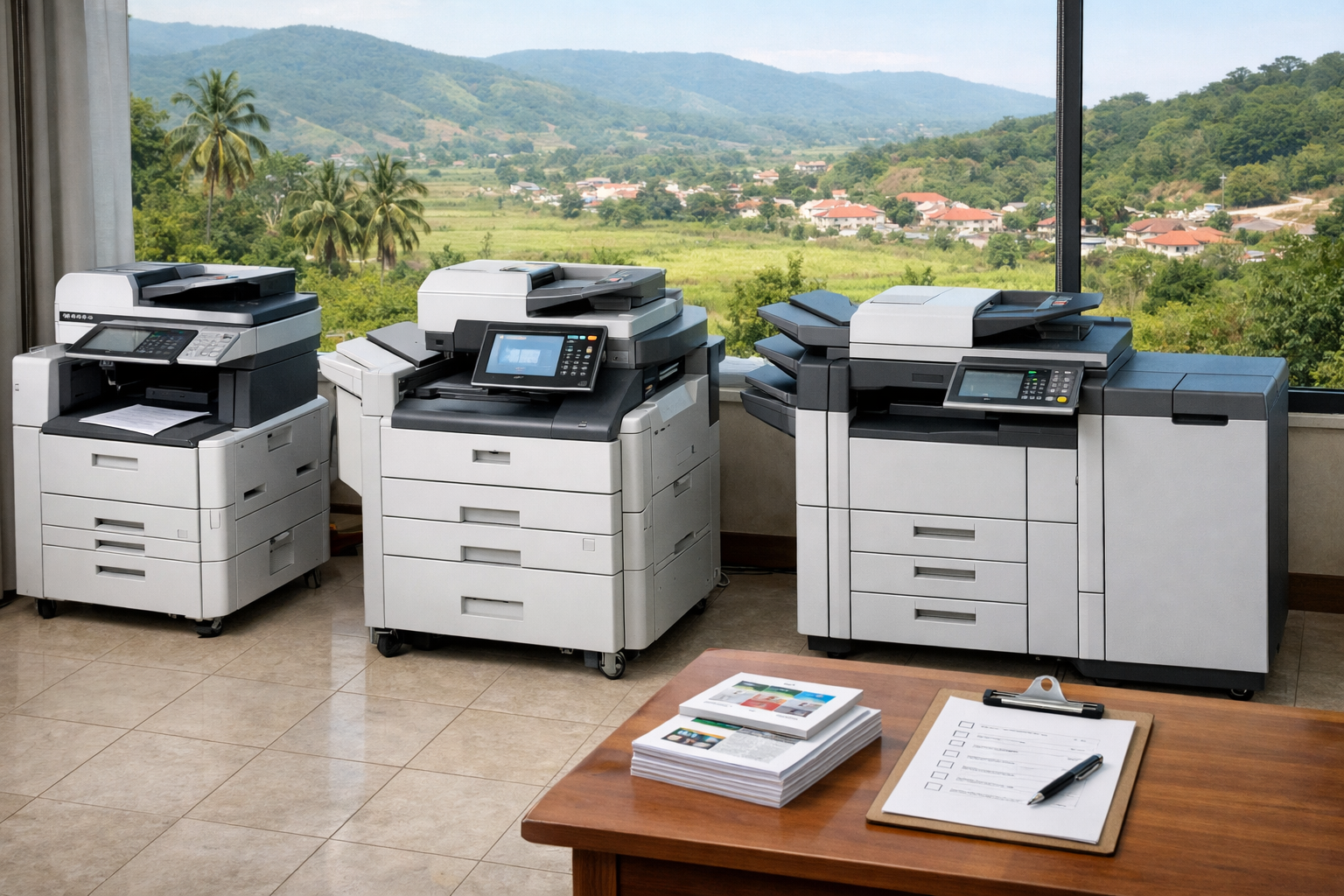Cho thuê máy photocopy Hàm Thuận Nam Lâm Đồng - Các dòng máy photocopy cho thuê phổ biến tại Hàm Thuận Nam và cách chọn phù hợp
