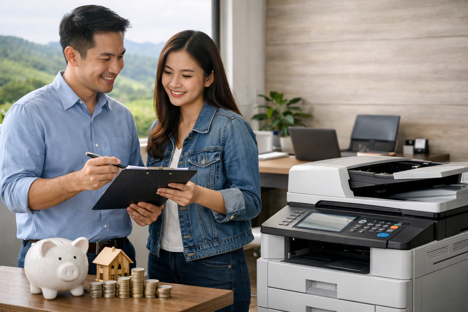 Cho thuê máy photocopy Hàm Thạnh Lâm Đồng - Lợi ích thực tế khi thuê máy photocopy tại Hàm Thạnh thay vì mua mới