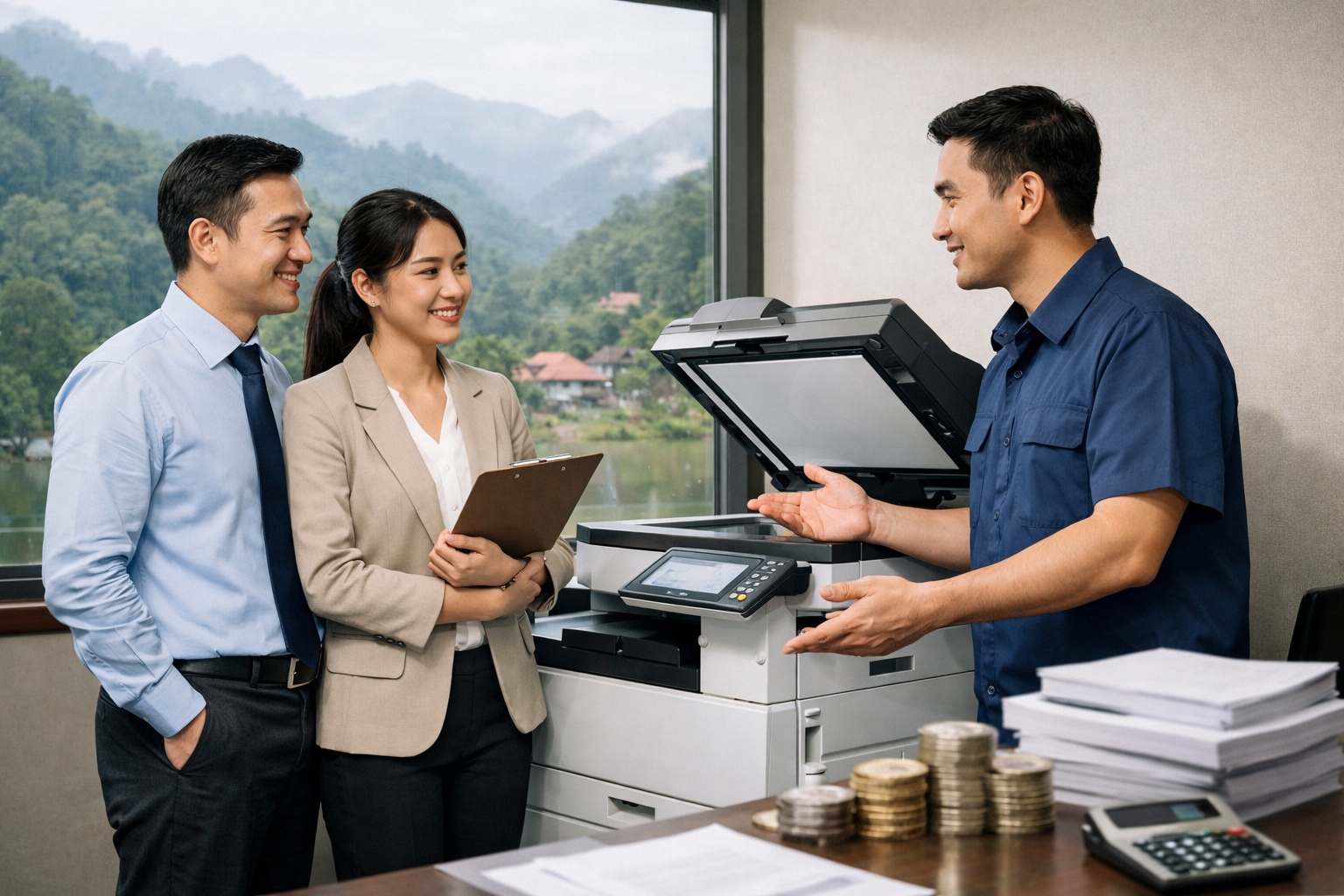 Cho thuê máy photocopy Tuyên Quang Lâm Đồng - Lợi ích thực tế khi thuê máy photocopy tại Tuyên Quang Lâm Đồng thay vì mua mới