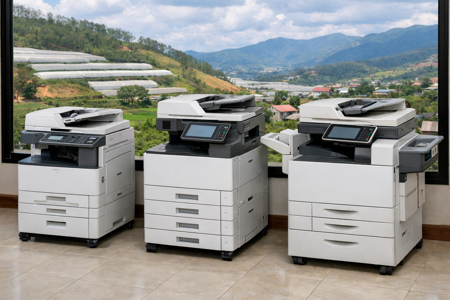Cho thuê máy photocopy Hàm Liêm Lâm Đồng - Các dòng máy photocopy cho thuê phổ biến tại Hàm Liêm Lâm Đồng