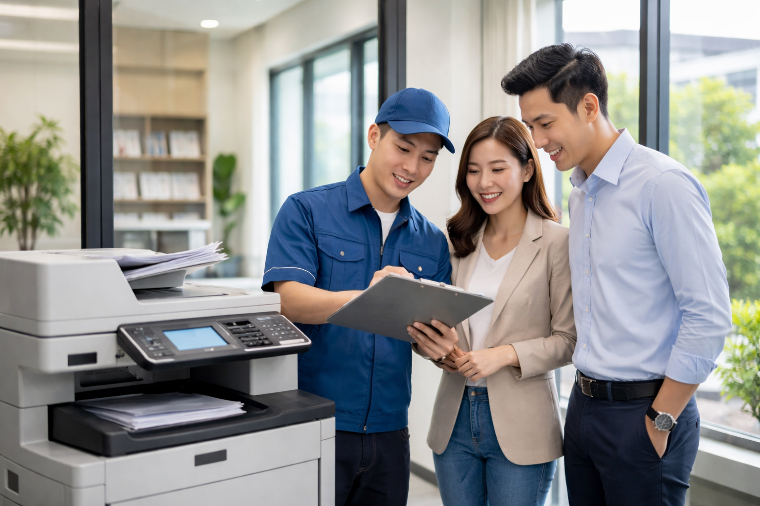 Cho thuê máy photocopy Hàm Liêm Lâm Đồng - Kinh nghiệm chọn đơn vị cho thuê máy photocopy uy tín tại Hàm Liêm