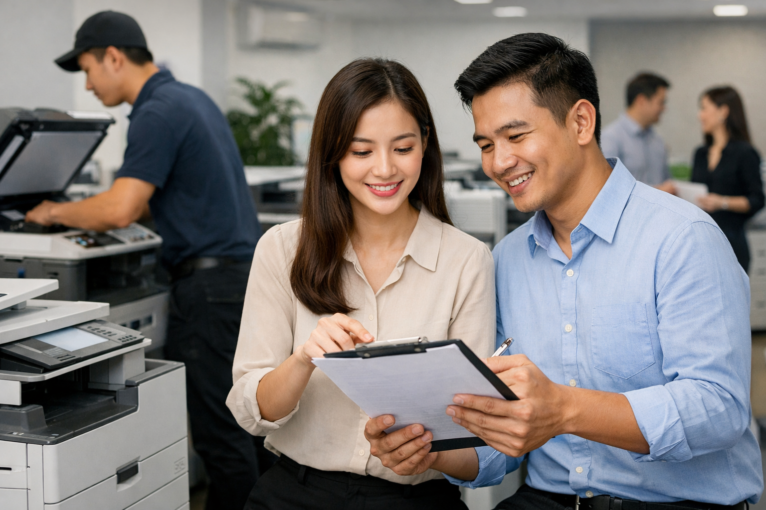 Cho thuê máy photocopy Hàm Thuận Bắc Lâm Đồng - Kinh nghiệm chọn đơn vị cho thuê máy photocopy uy tín tại Hàm Thuận Bắc