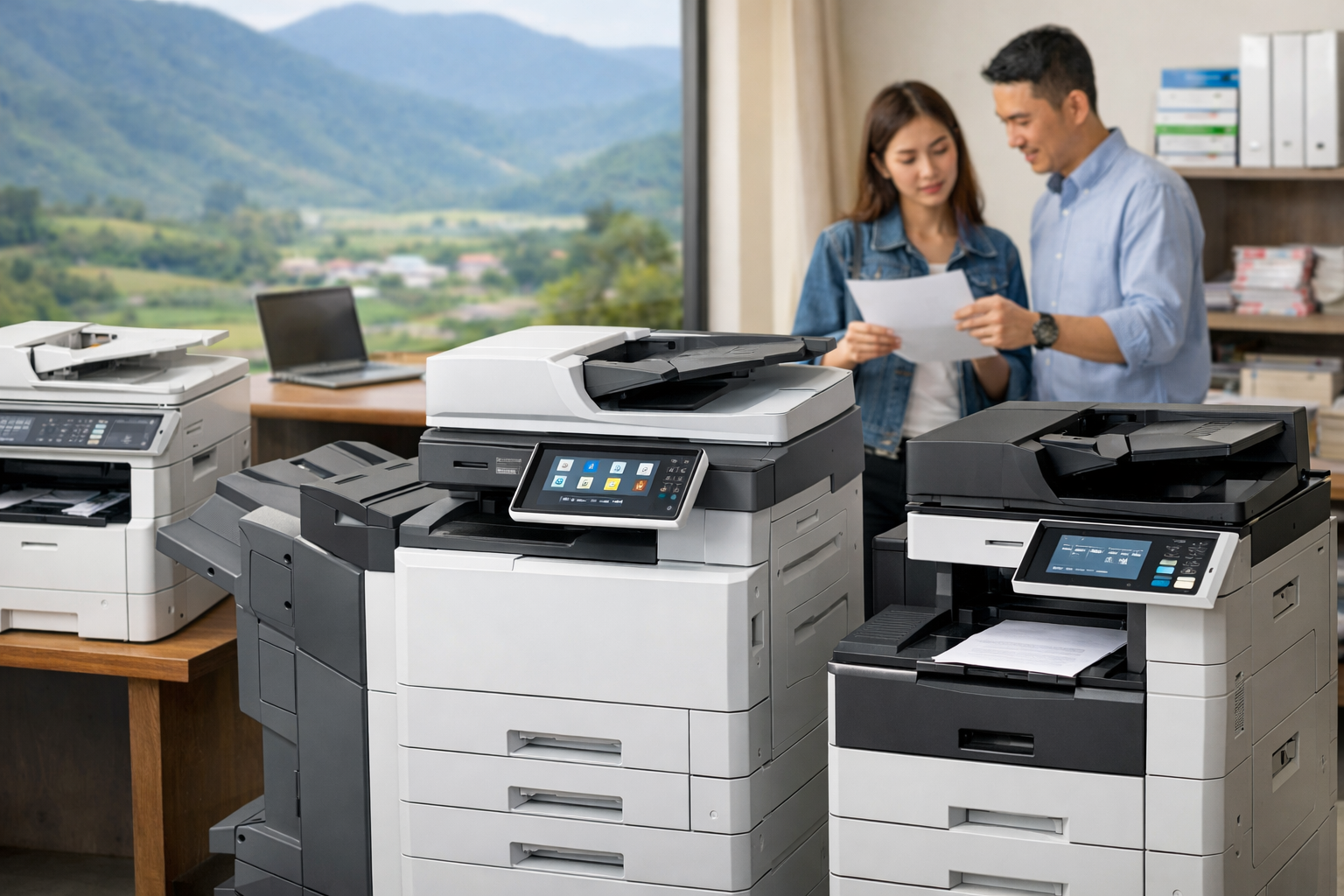 Cho thuê máy photocopy La Dạ Lâm Đồng - Các dòng máy photocopy cho thuê phổ biến tại La Dạ và cách chọn đúng nhu cầu