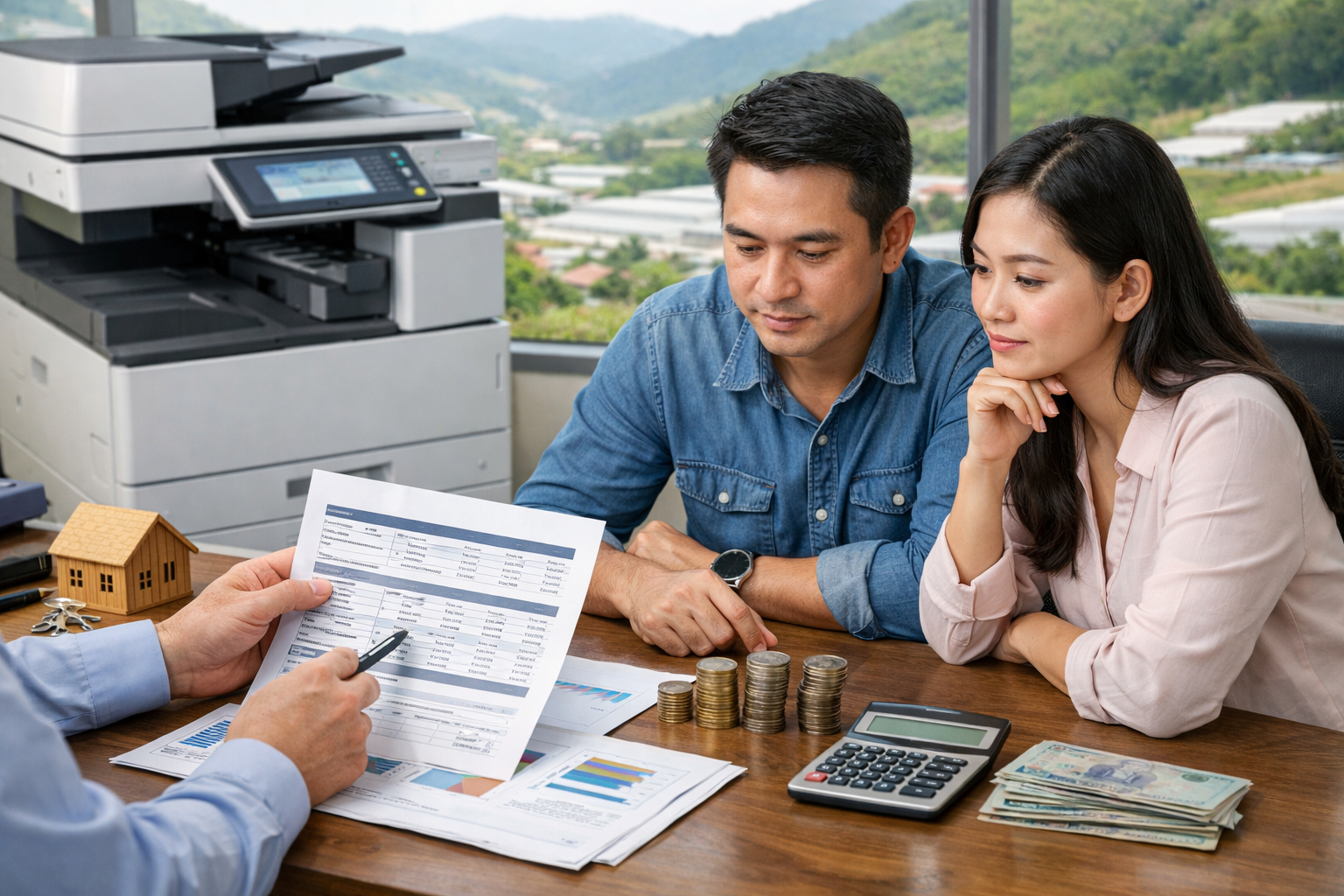 Cho thuê máy photocopy La Dạ Lâm Đồng - Báo giá cho thuê máy photocopy La Dạ Lâm Đồng và các yếu tố ảnh hưởng đến chi phí