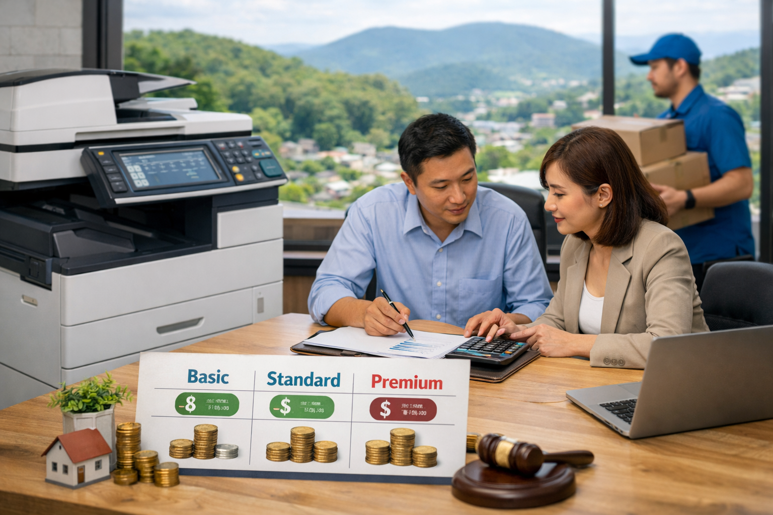 Cho thuê máy photocopy Đông Giang Lâm Đồng - Bảng giá cho thuê máy photocopy Đông Giang Lâm Đồng và các yếu tố ảnh hưởng