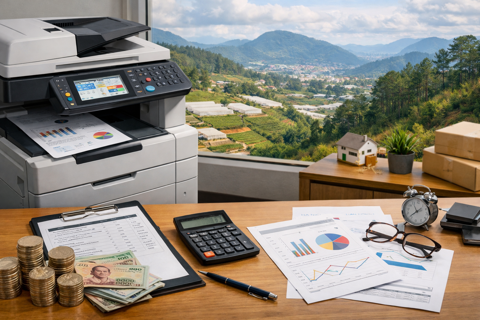 Cho thuê máy photocopy Hải Ninh Lâm Đồng - Bảng giá cho thuê máy photocopy tại Hải Ninh Lâm Đồng và các yếu tố ảnh hưởng