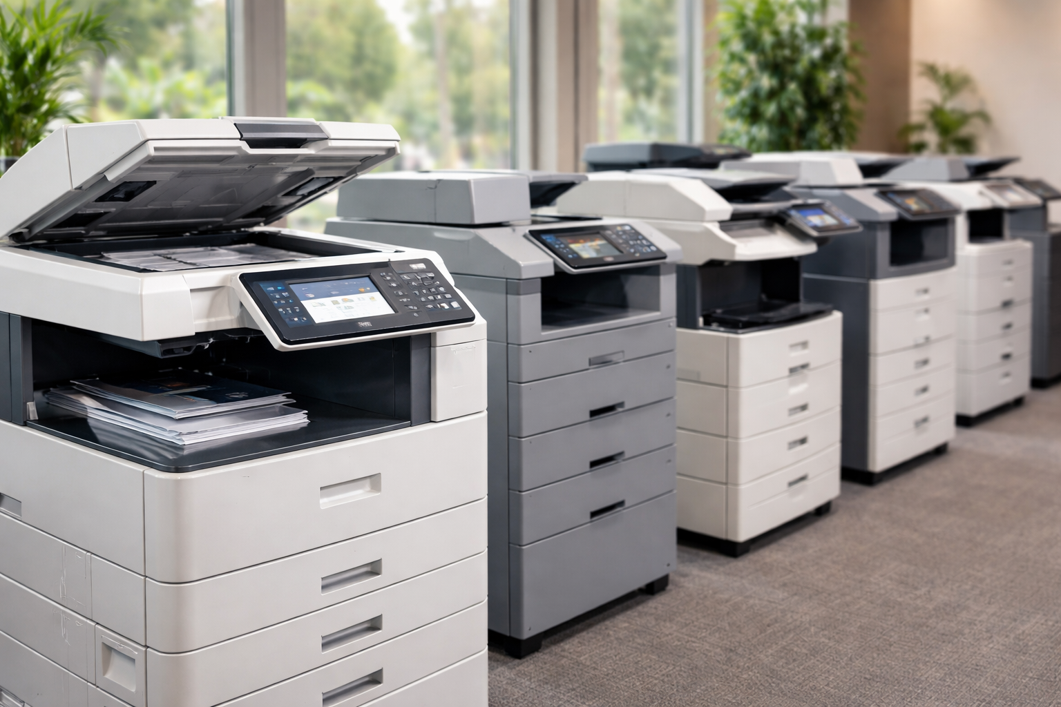 Cho thuê máy photocopy Hồng Thái Lâm Đồng - Các loại máy photocopy cho thuê phổ biến tại Hồng Thái Lâm Đồng