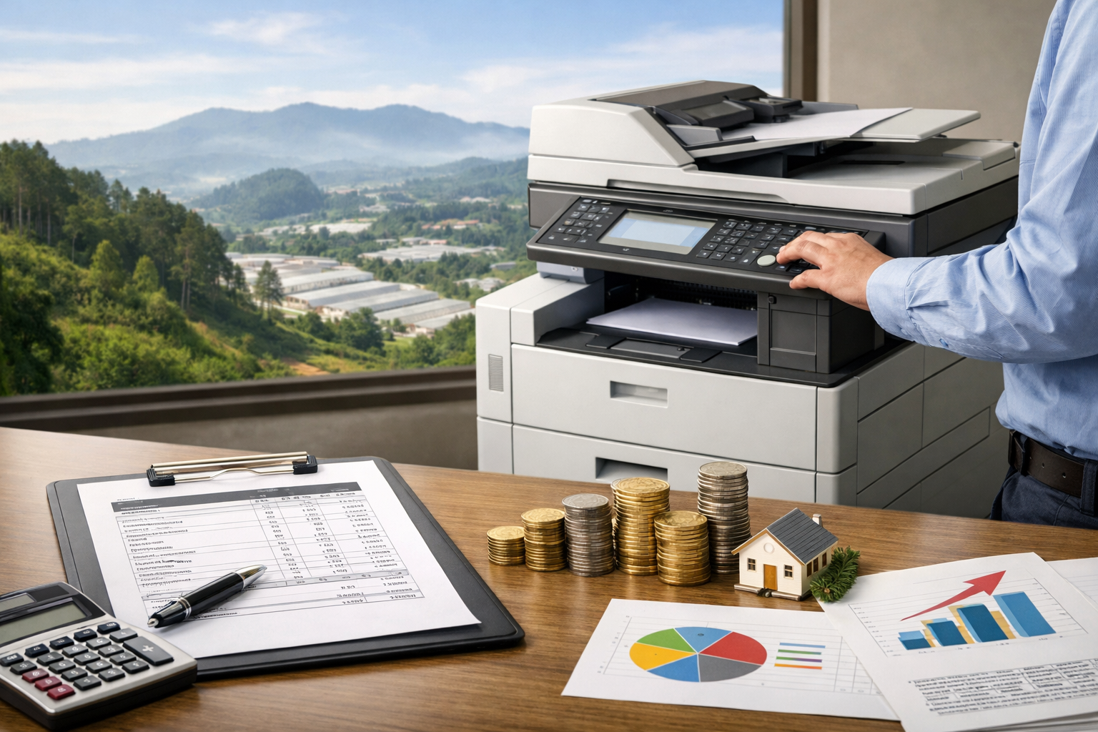 Cho thuê máy photocopy Hồng Thái Lâm Đồng - Báo giá cho thuê máy photocopy Hồng Thái Lâm Đồng và yếu tố ảnh hưởng chi phí