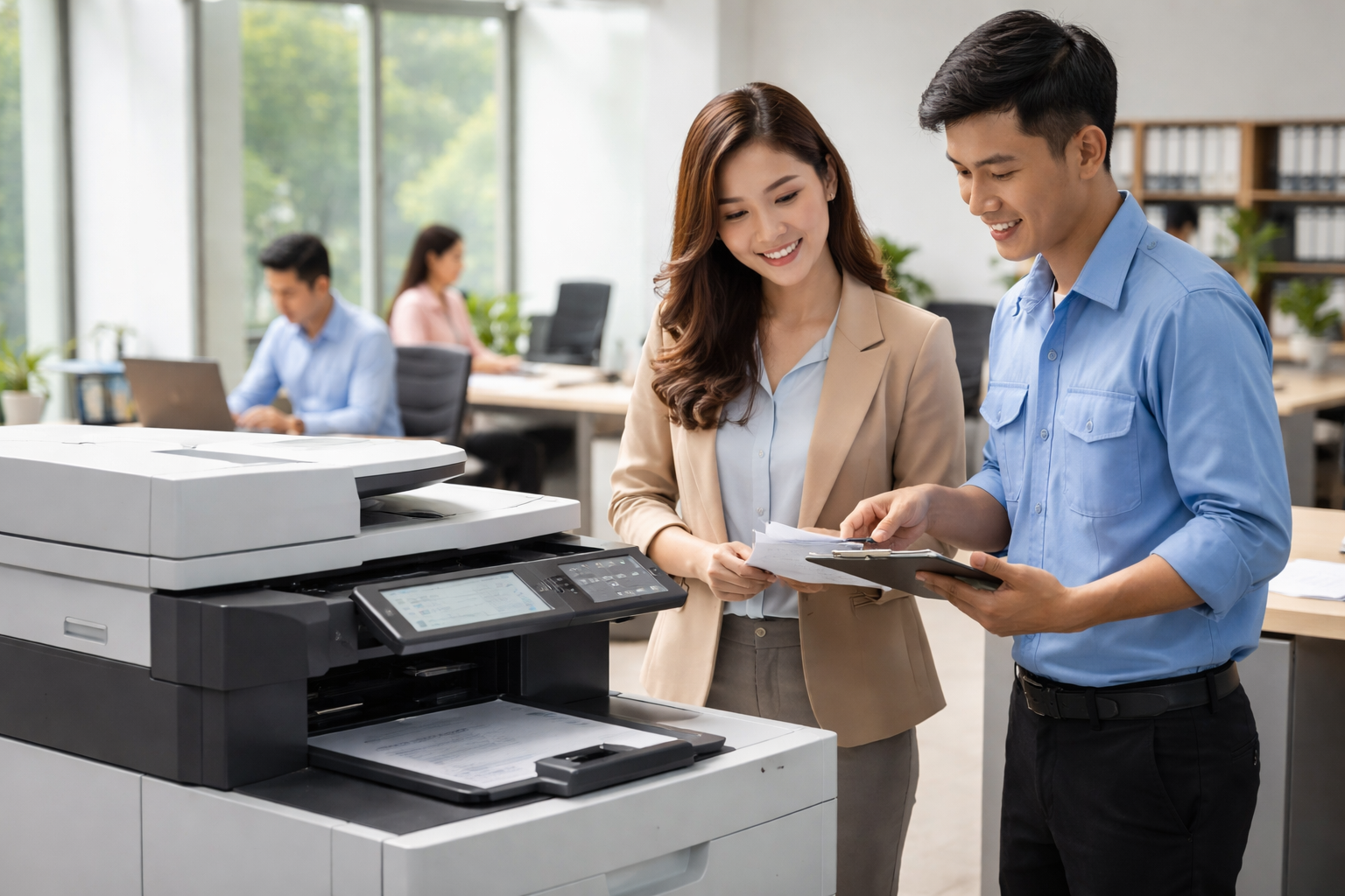 Cho thuê máy photocopy Phan Rí Cửa Lâm Đồng - Lợi ích thực tế khi sử dụng dịch vụ cho thuê máy photocopy tại Phan Rí Cửa