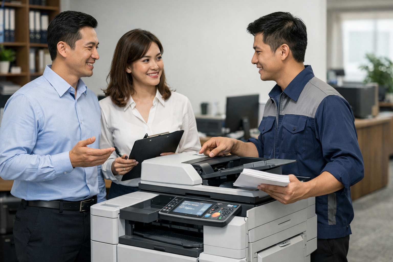Cho thuê máy photocopy Liên Hương Lâm Đồng - Lợi ích khi thuê máy photocopy tại Liên Hương từ đơn vị chuyên nghiệp