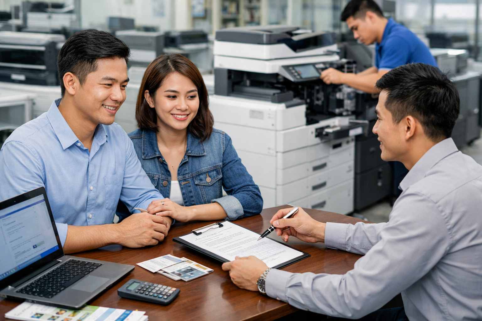 Cho thuê máy photocopy Vĩnh Hảo Lâm Đồng - Kinh nghiệm chọn đơn vị cho thuê uy tín và quy trình thuê máy photocopy tại Vĩnh Hảo từ A–Z