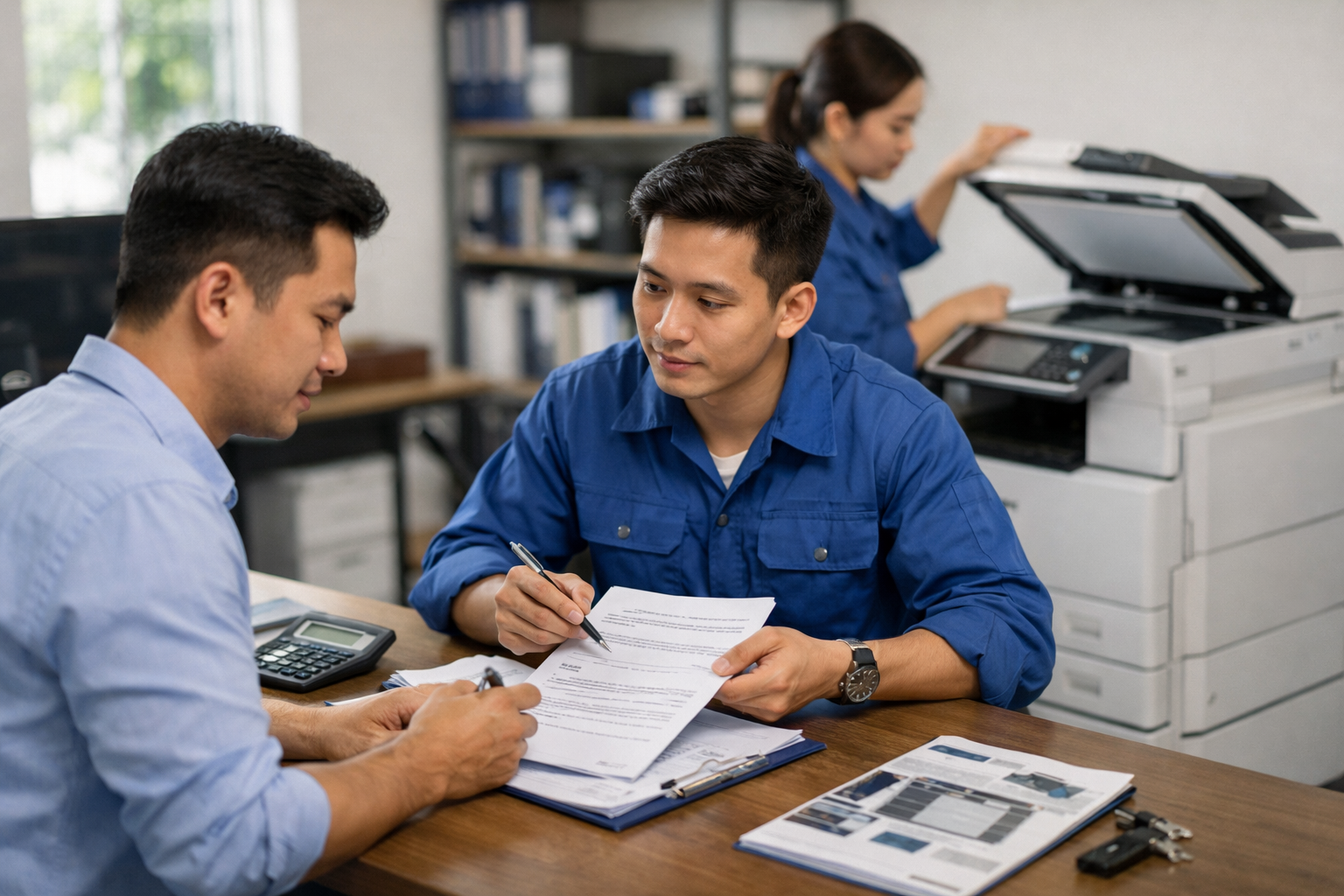 Cho thuê máy photocopy Cát Tiên 3 Lâm Đồng - Quy trình thuê máy photocopy tại Cát Tiên 3 Lâm Đồng: thuê đúng ngay từ đầu