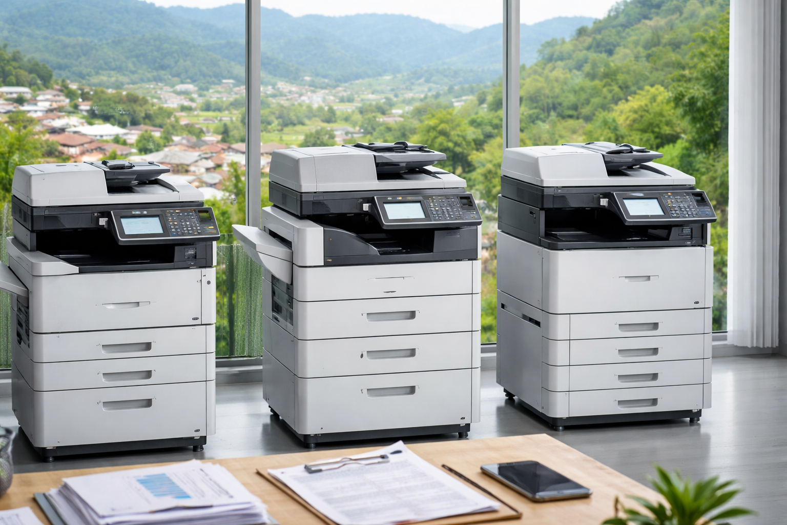 Cho thuê máy photocopy Đạ Tẻh 3 Lâm Đồng - Các gói cho thuê máy photocopy phổ biến tại Đạ Tẻh 3 Lâm Đồng