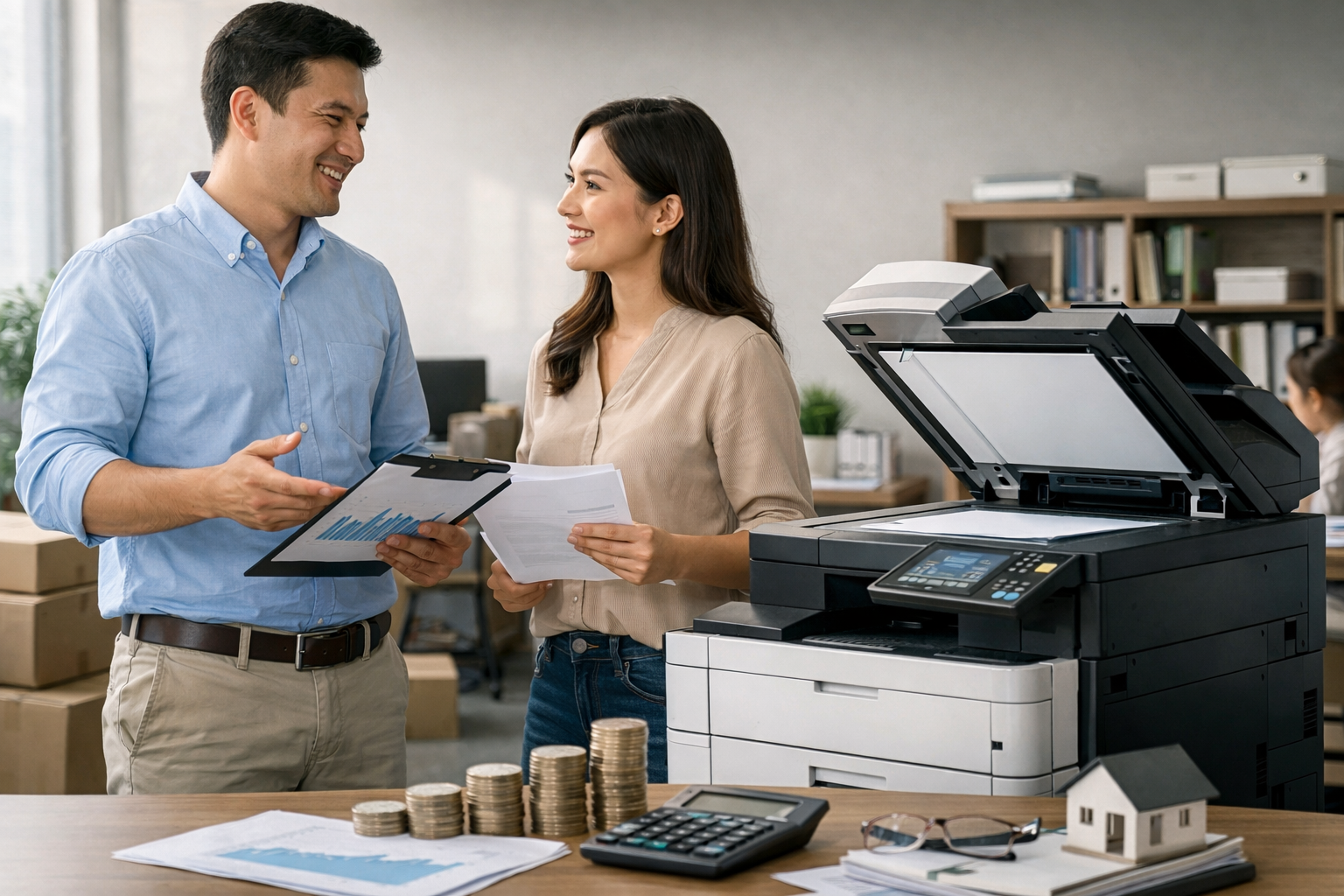 Cho thuê máy photocopy Bảo Lâm 3 Lâm Đồng - Lợi ích thực tế khi thuê máy photocopy thay vì mua tại Bảo Lâm 3