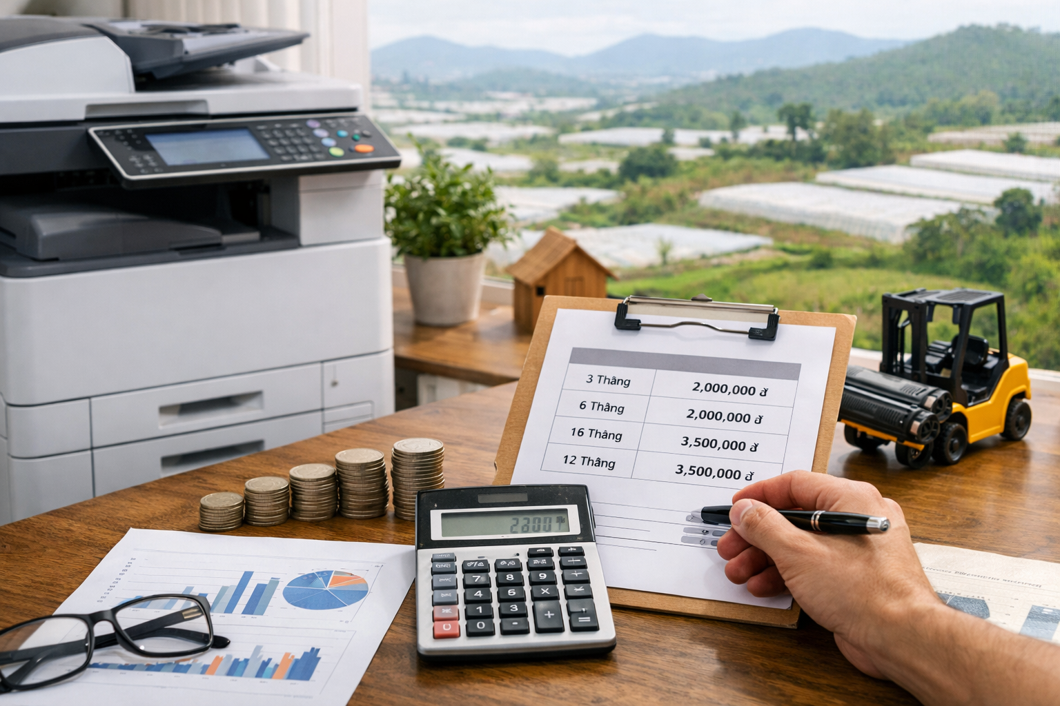 Cho thuê máy photocopy Gia Hiệp Lâm Đồng - Bảng giá cho thuê máy photocopy Gia Hiệp Lâm Đồng và các yếu tố ảnh hưởng