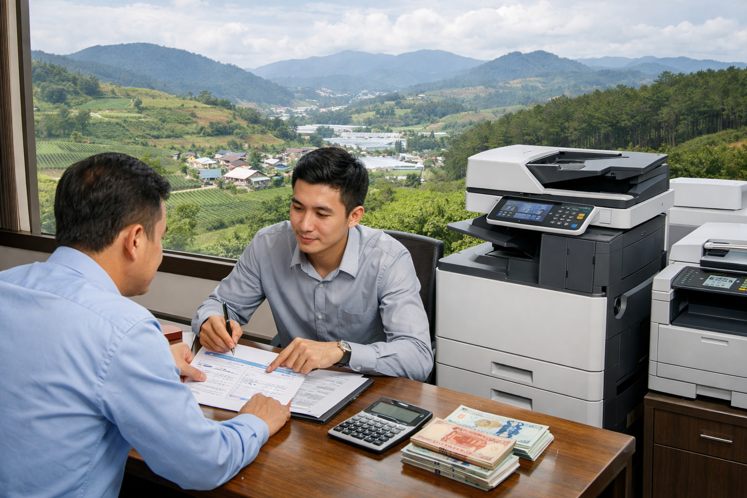 Cho thuê máy photocopy Sơn Điền Lâm Đồng - Bảng giá cho thuê máy photocopy Sơn Điền Lâm Đồng và các yếu tố ảnh hưởng