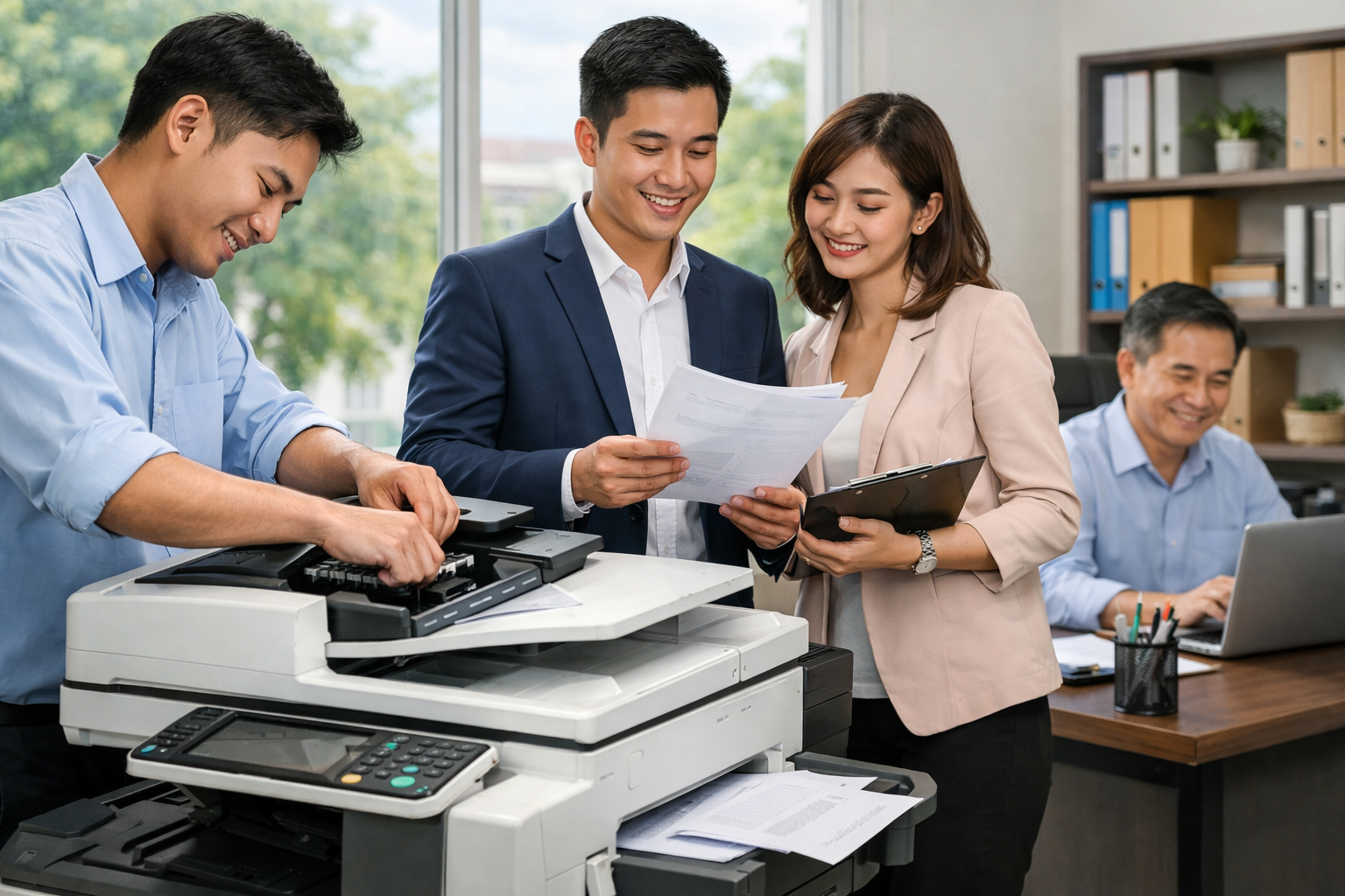Cho thuê máy photocopy Bảo Thuận Lâm Đồng - Lợi ích thực tế khi sử dụng dịch vụ cho thuê máy photocopy tại Bảo Thuận