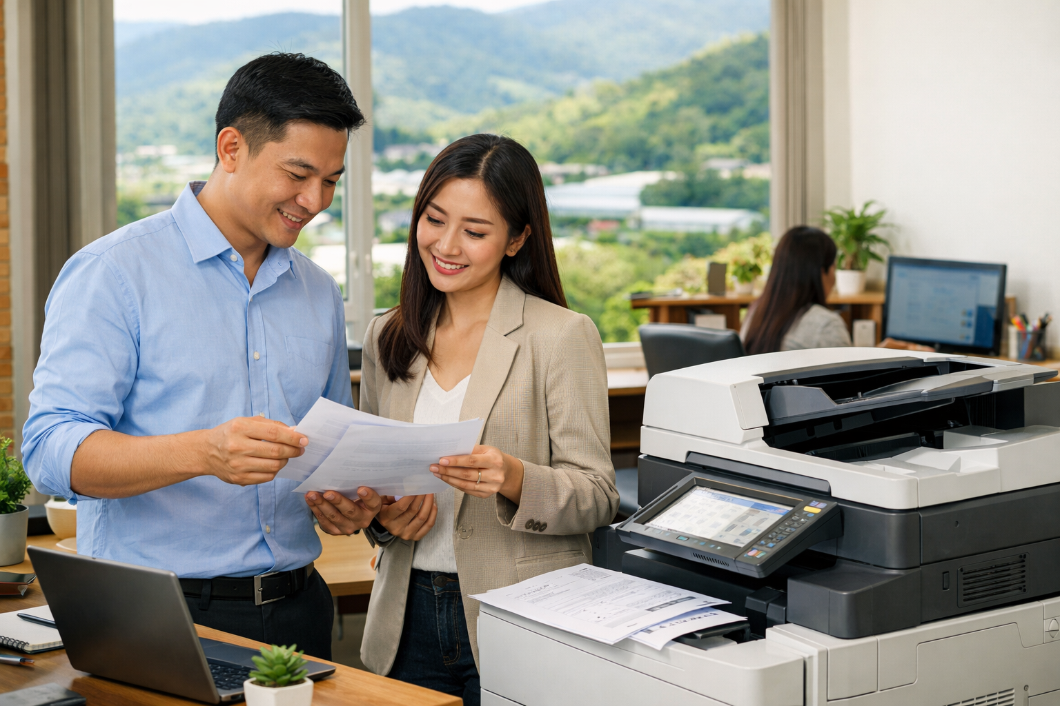 Cho thuê máy photocopy Hòa Bắc Lâm Đồng - Lợi ích thực tế khi thuê máy photocopy tại Hòa Bắc Lâm Đồng