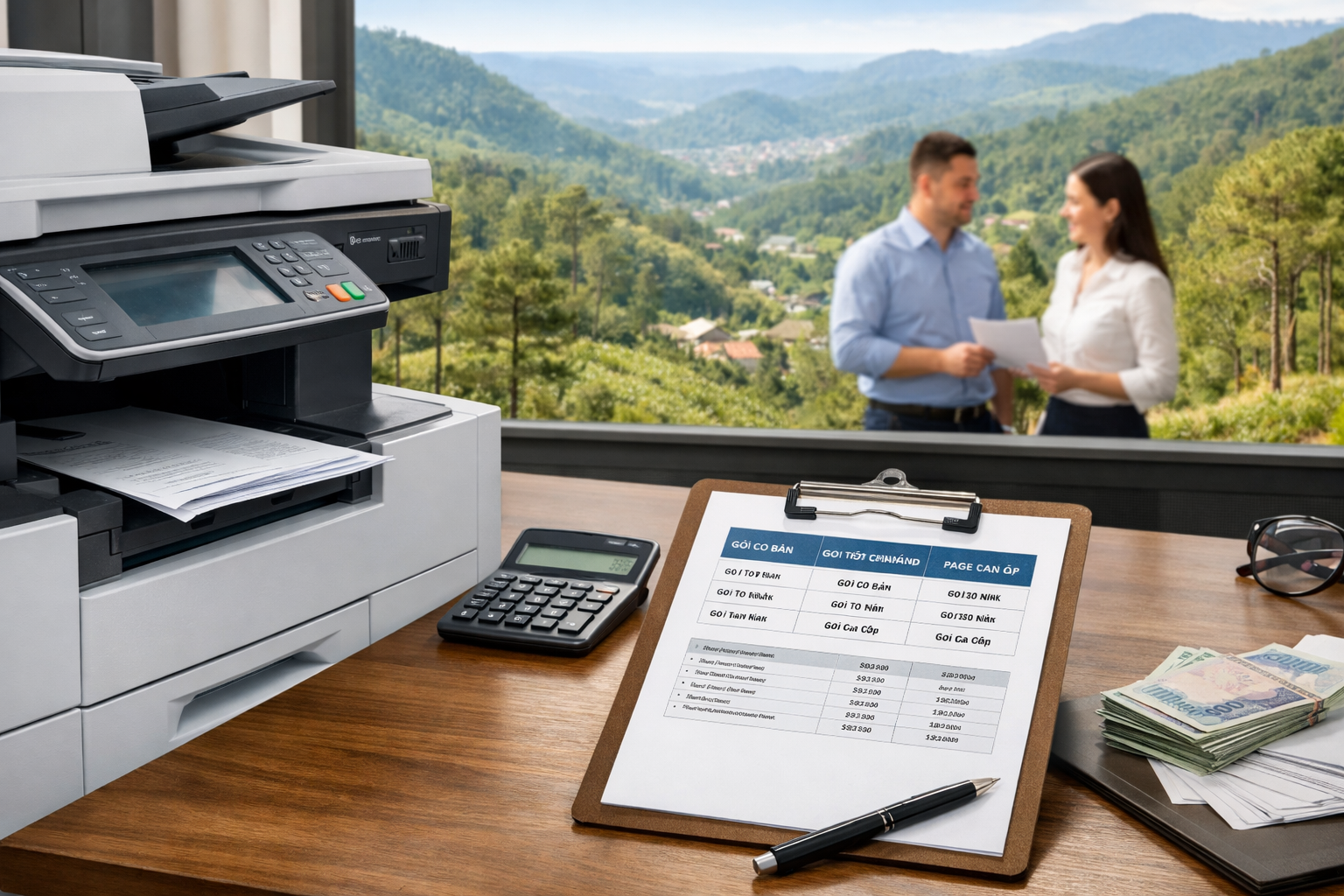 Cho thuê máy photocopy Hòa Ninh Lâm Đồng - Bảng giá cho thuê máy photocopy Hòa Ninh Lâm Đồng và yếu tố ảnh hưởng