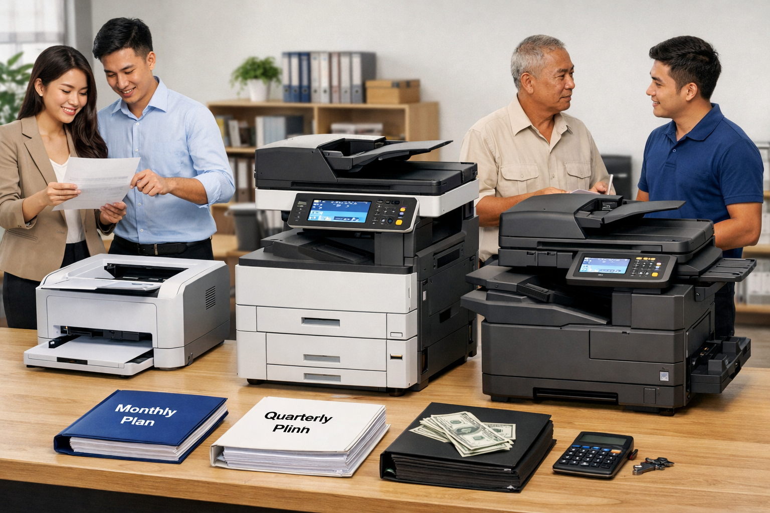 Cho thuê máy photocopy Di Linh Lâm Đồng - Các hình thức và gói cho thuê máy photocopy phổ biến tại Di Linh
