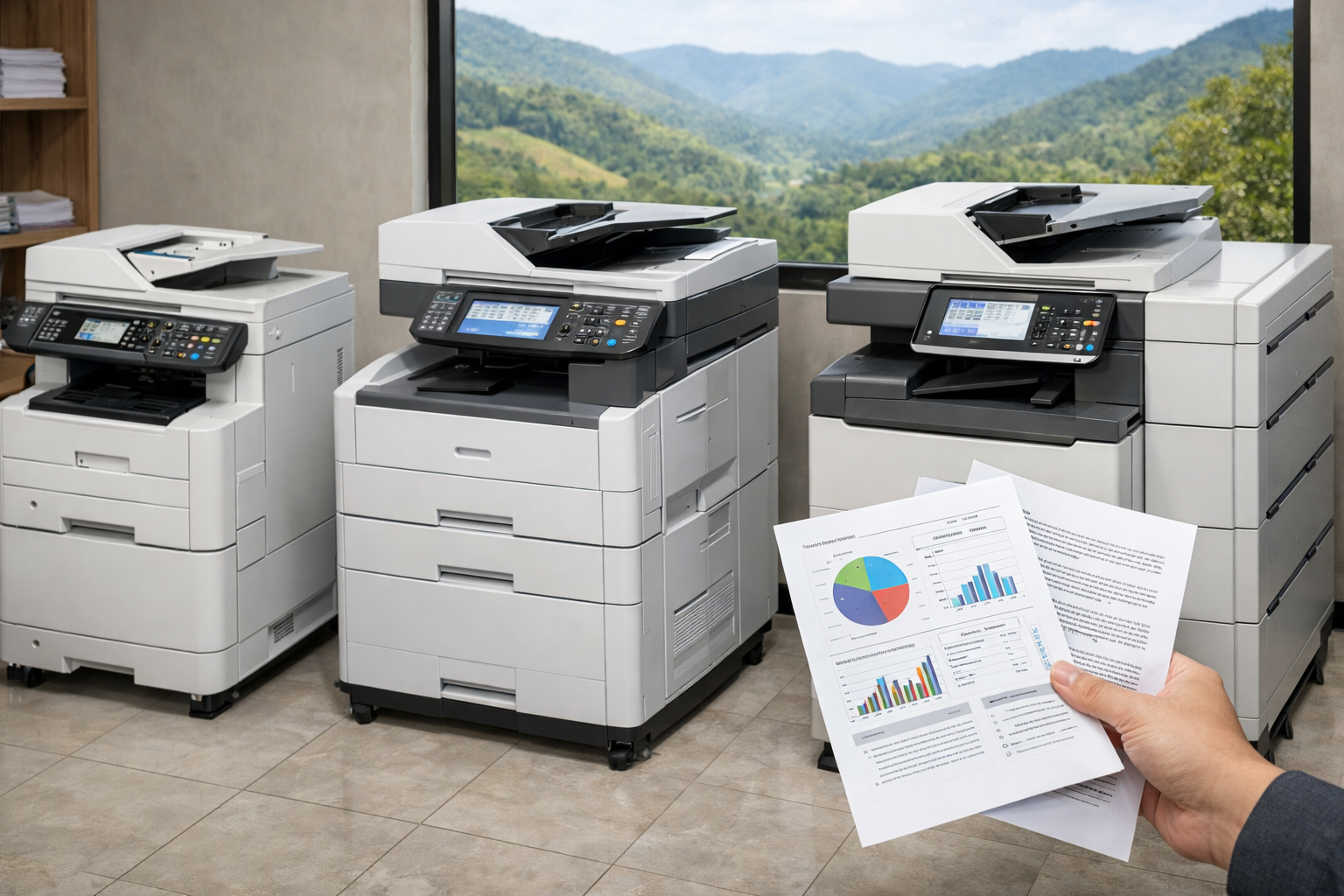Cho thuê máy photocopy Đam Rông 4 Lâm Đồng - Các dòng máy photocopy cho thuê phổ biến tại Đam Rông 4 và cách chọn đúng nhu cầu