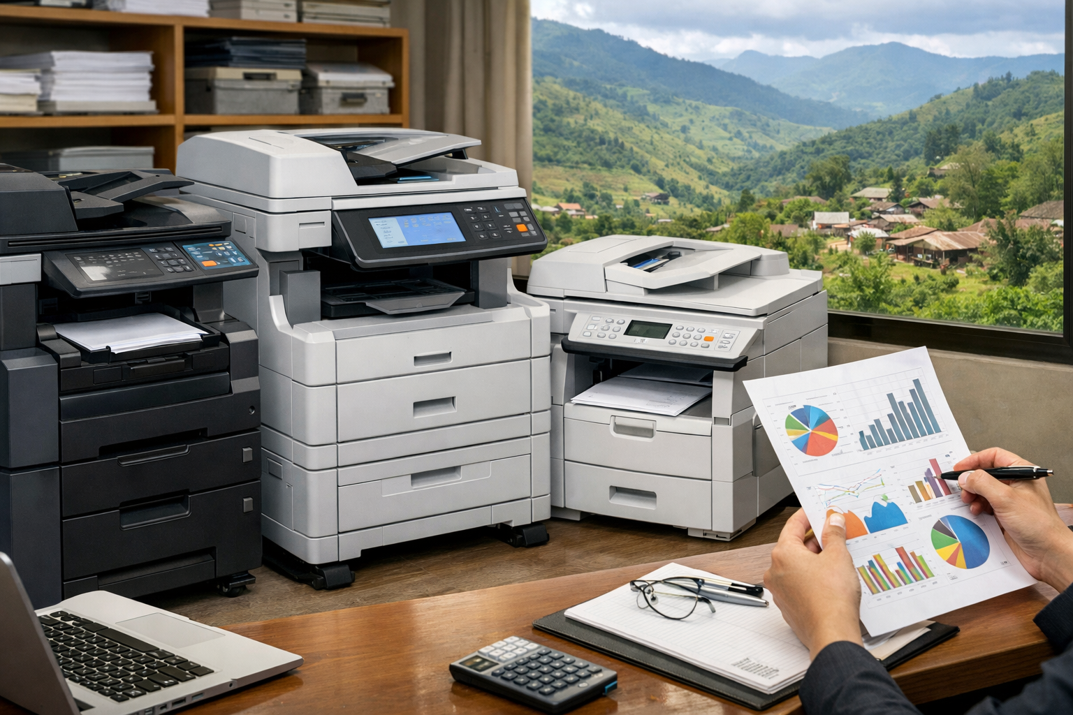 Cho thuê máy photocopy Đam Rông 2 Lâm Đồng - Các dòng máy photocopy cho thuê phổ biến tại Đam Rông 2 và cách chọn đúng nhu cầu