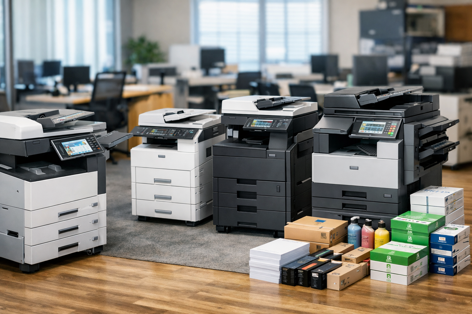 Cho thuê máy photocopy Phúc Thọ Lâm Hà - Các dòng máy photocopy và gói thuê phổ biến tại Phúc Thọ Lâm Hà