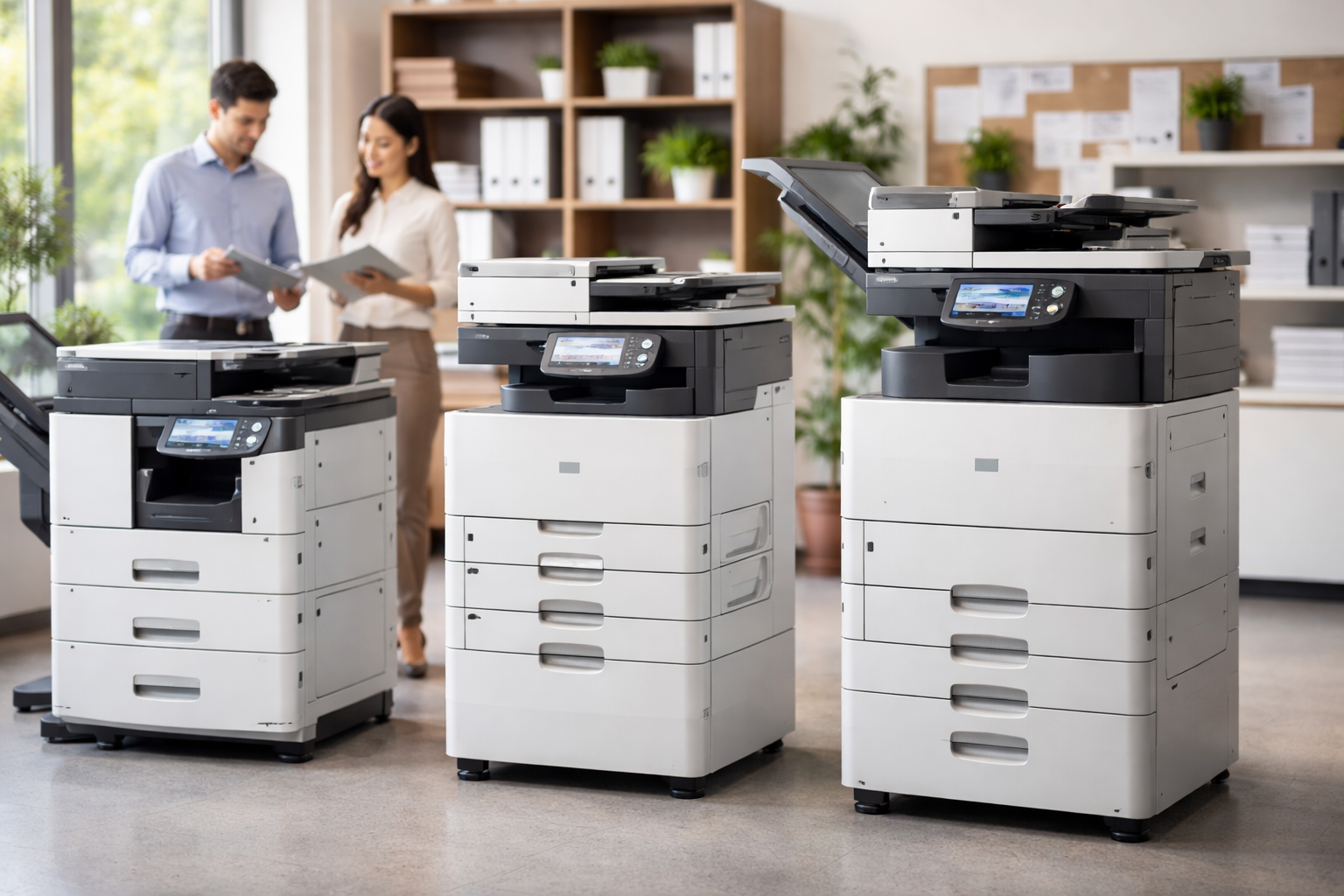 Cho thuê máy photocopy Tân Hà Lâm Hà - Các dòng máy photocopy cho thuê phổ biến tại Tân Hà và cách chọn đúng nhu cầu