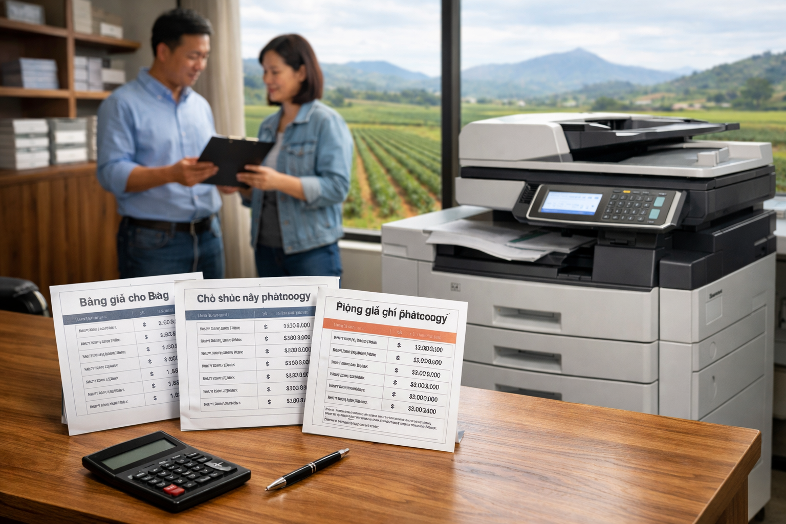 Cho thuê máy photocopy Tân Hà Lâm Hà - Bảng giá cho thuê máy photocopy Tân Hà Lâm Hà và các yếu tố ảnh hưởng