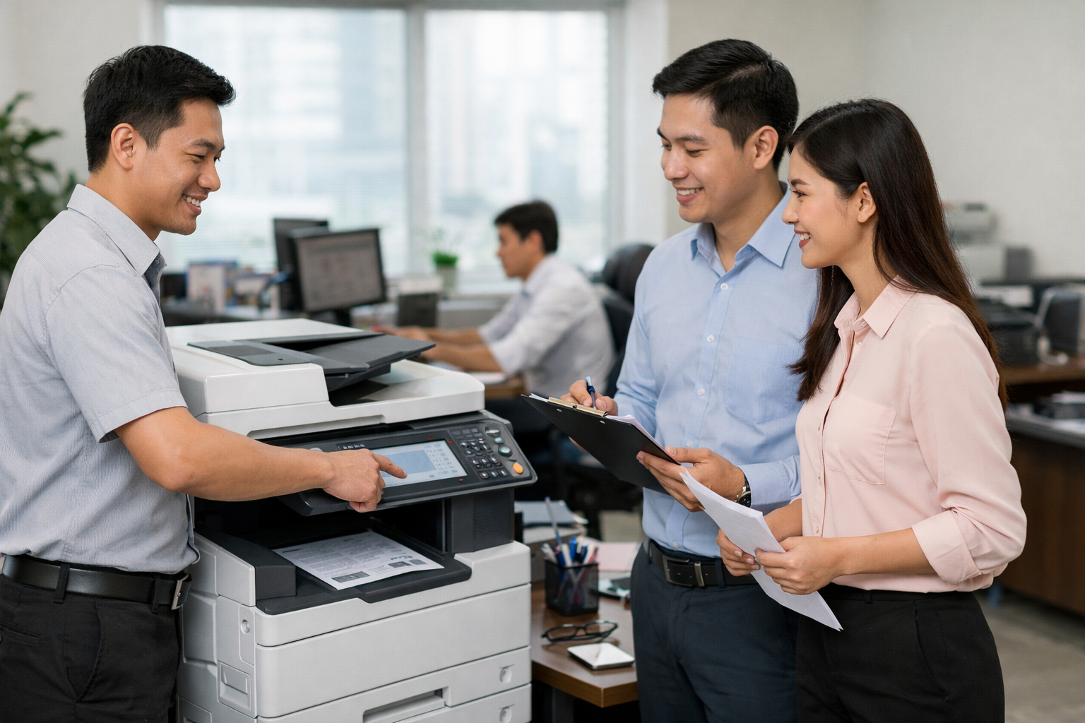 Cho thuê máy photocopy Đinh Văn Lâm Hà - Lợi ích thực tế khi sử dụng dịch vụ cho thuê máy photocopy Đinh Văn Lâm Hà