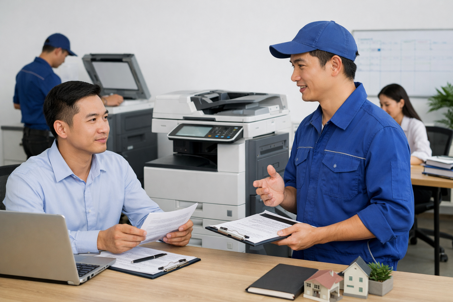 Cho thuê máy photocopy Đinh Văn Lâm Hà - Kinh nghiệm chọn đơn vị cho thuê máy photocopy uy tín tại Đinh Văn Lâm Hà và quy trình làm việc chuẩn