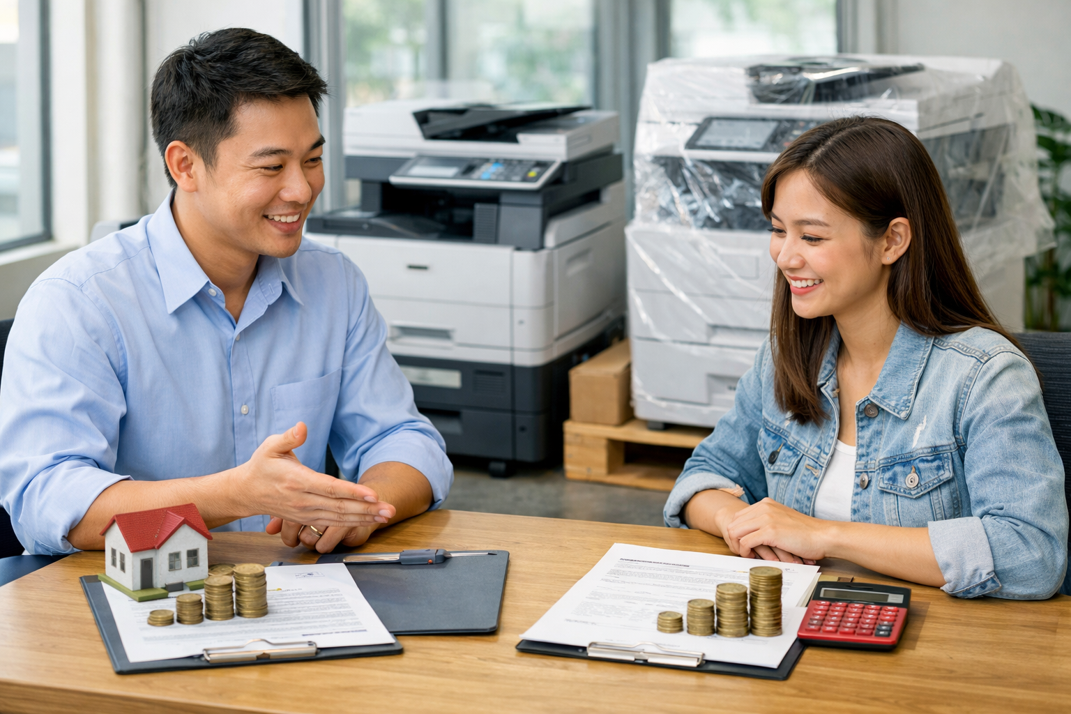 Cho thuê máy photocopy Tà Hine Lâm Đồng - Lợi ích thực tế khi thuê máy photocopy thay vì mua máy mới