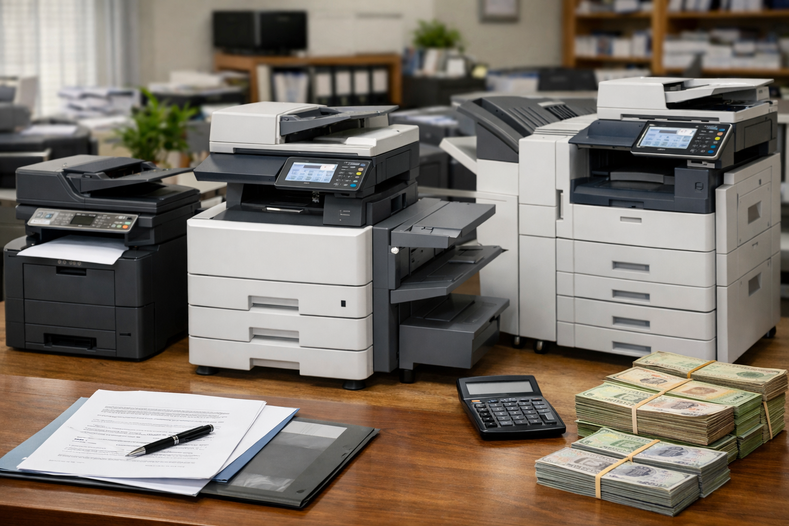 Cho thuê máy photocopy Tà Hine Lâm Đồng - Các loại máy photocopy và gói thuê phổ biến: chọn đúng để không lãng phí