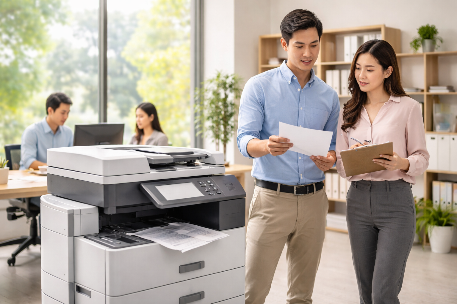 Cho thuê máy photocopy Tân Hội Lâm Đồng - Lợi ích thực tế khi sử dụng dịch vụ cho thuê máy photocopy Tân Hội