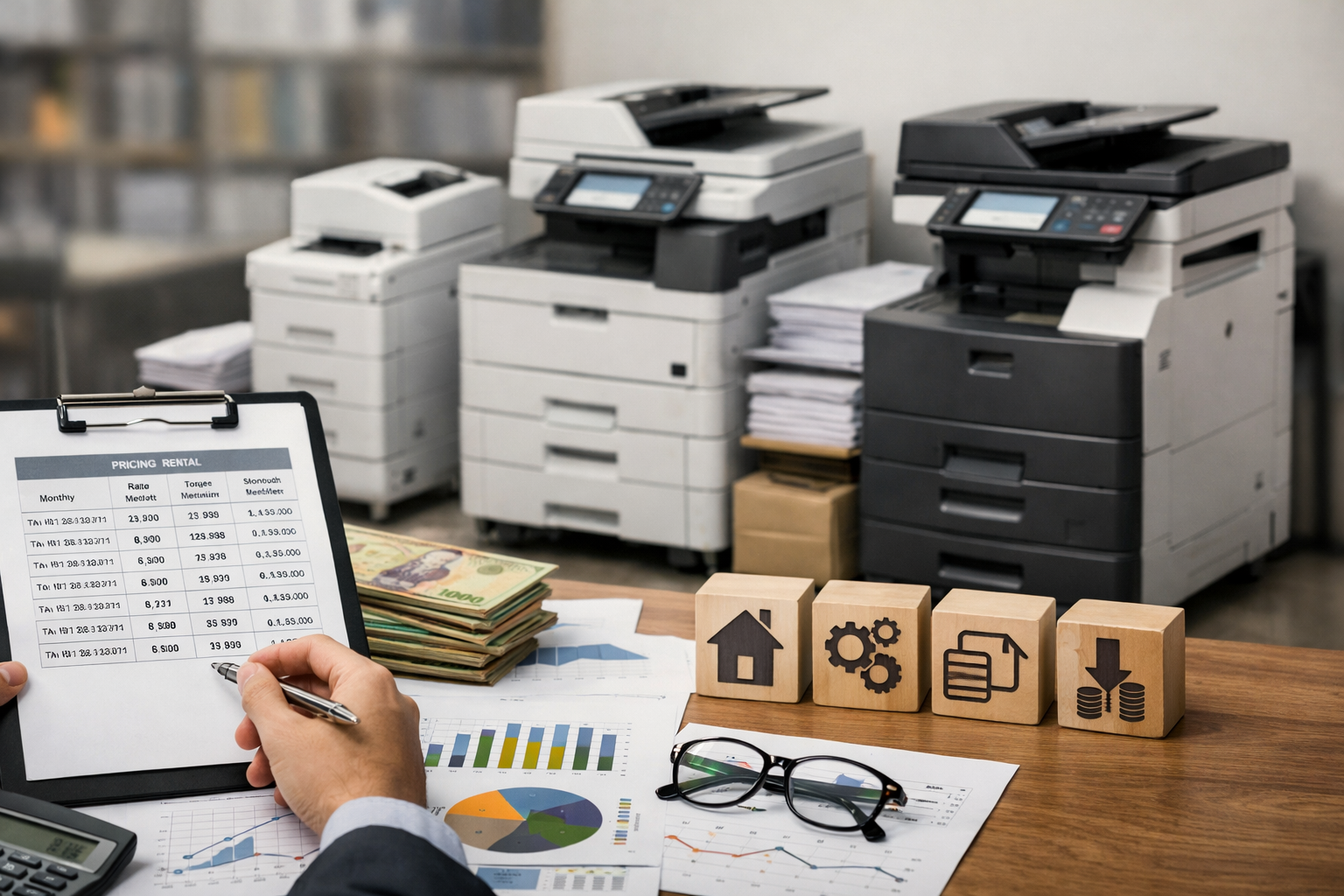 Cho thuê máy photocopy Tân Hội Lâm Đồng - Bảng giá thuê máy photocopy Tân Hội Lâm Đồng và các yếu tố ảnh hưởng