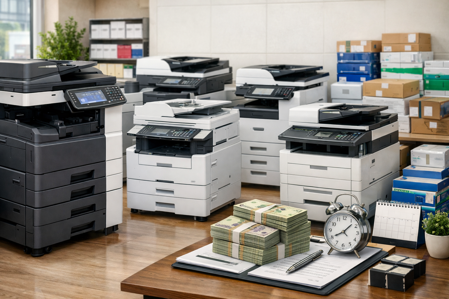 Cho thuê máy photocopy Đức Trọng Lâm Đồng - Các loại máy photocopy và gói thuê phổ biến tại Đức Trọng