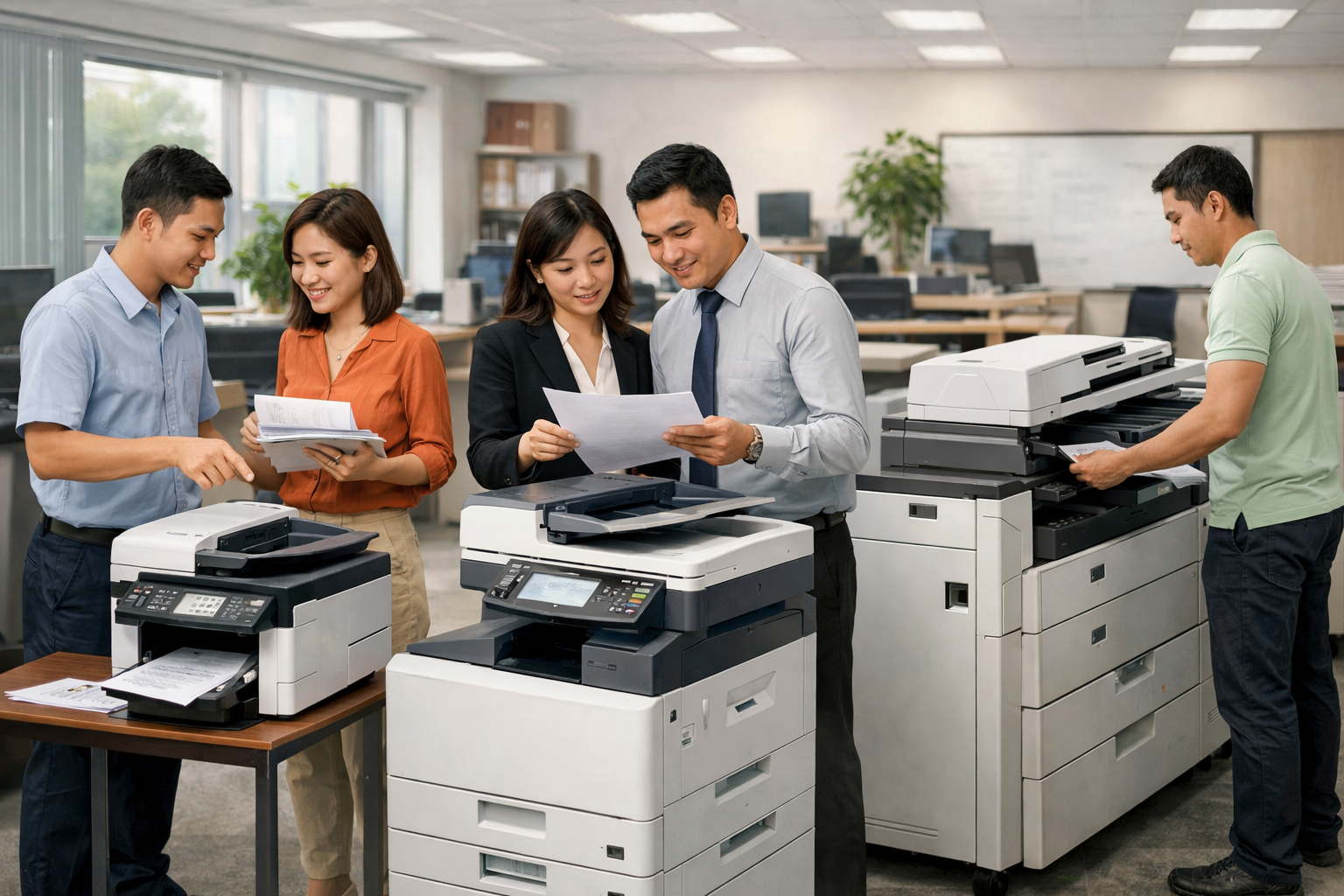 Cho thuê máy photocopy D’Ran Lâm Đồng - Các hình thức và gói cho thuê máy photocopy phổ biến tại D’Ran