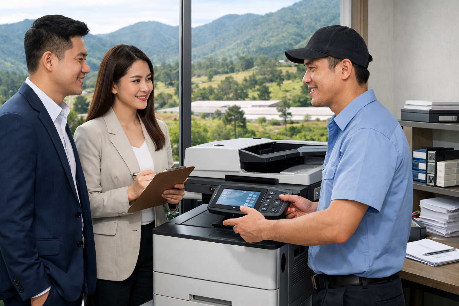 Cho thuê máy photocopy Quảng Lập Lâm Đồng - Kinh nghiệm chọn đơn vị cho thuê máy photocopy uy tín tại Quảng Lập Lâm Đồng