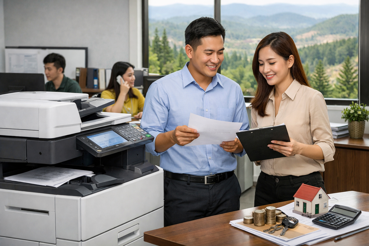 Cho thuê máy photocopy Lạc Dương Lâm Đồng - Lợi ích khi sử dụng dịch vụ cho thuê máy photocopy tại Lạc Dương