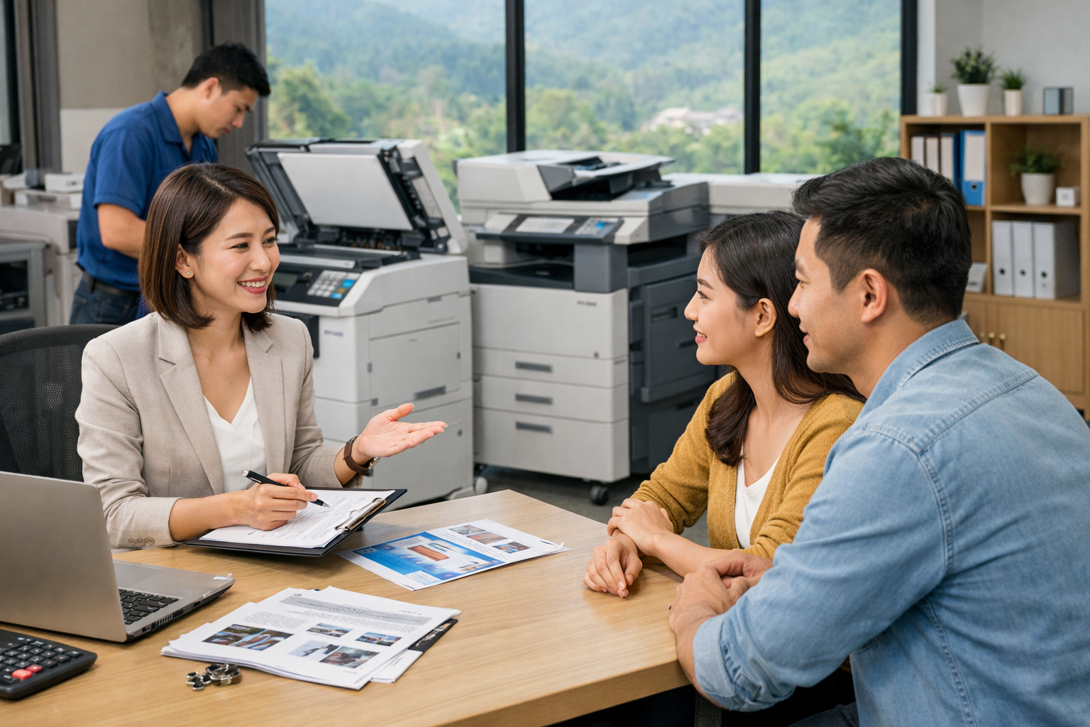 Cho thuê máy photocopy Lạc Dương Lâm Đồng - Kinh nghiệm chọn đơn vị cho thuê máy photocopy uy tín tại Lạc Dương