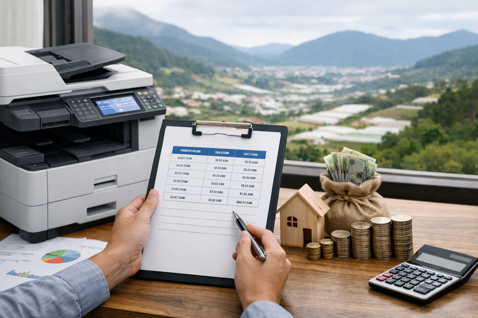 Cho thuê máy photocopy Lạc Dương Lâm Đồng - Bảng giá cho thuê máy photocopy Lạc Dương Lâm Đồng và yếu tố ảnh hưởng