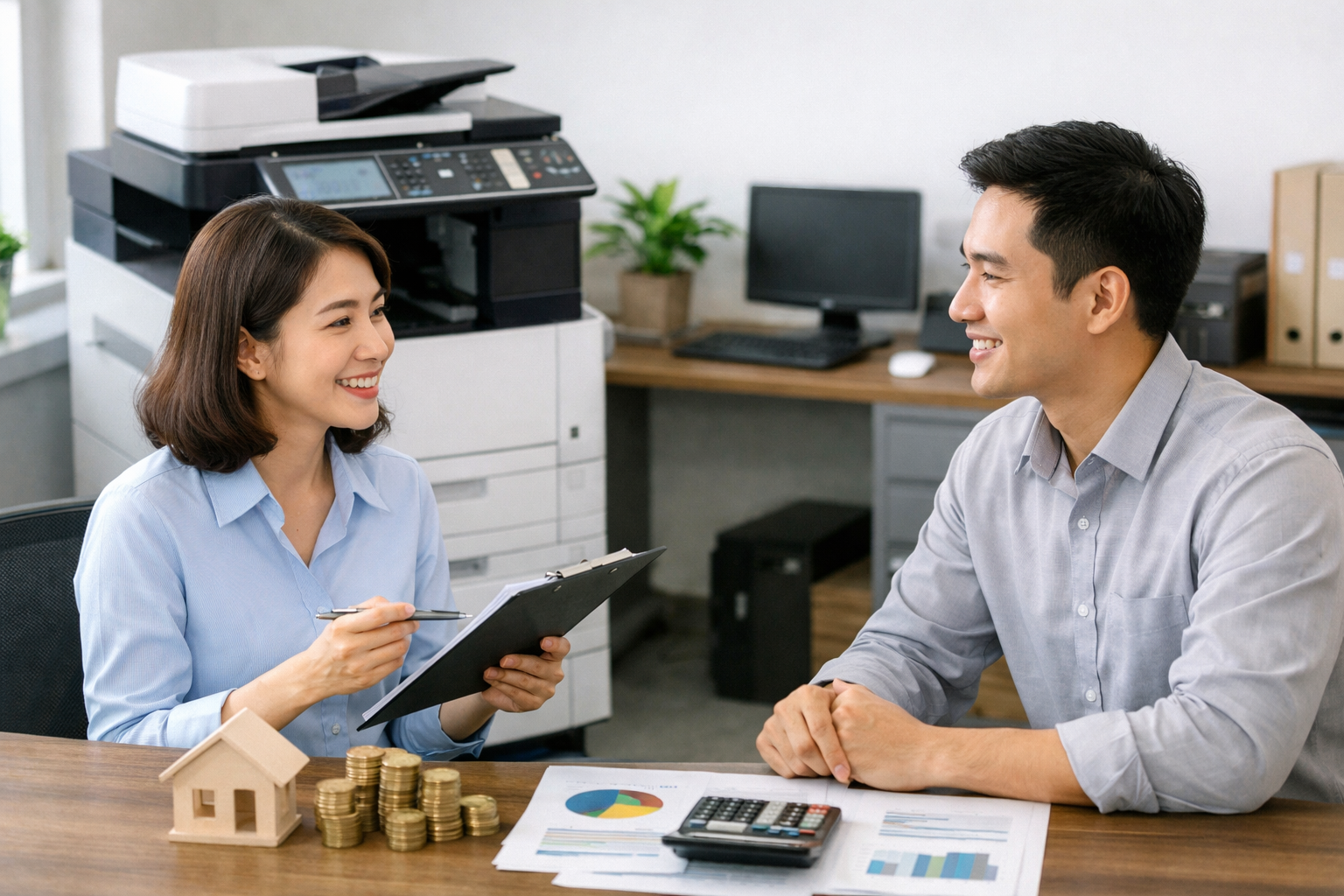 Cho thuê máy photocopy Nghị Đức Lâm Đồng - Lợi ích thực tế khi thuê máy photocopy tại Nghị Đức thay vì mua mới