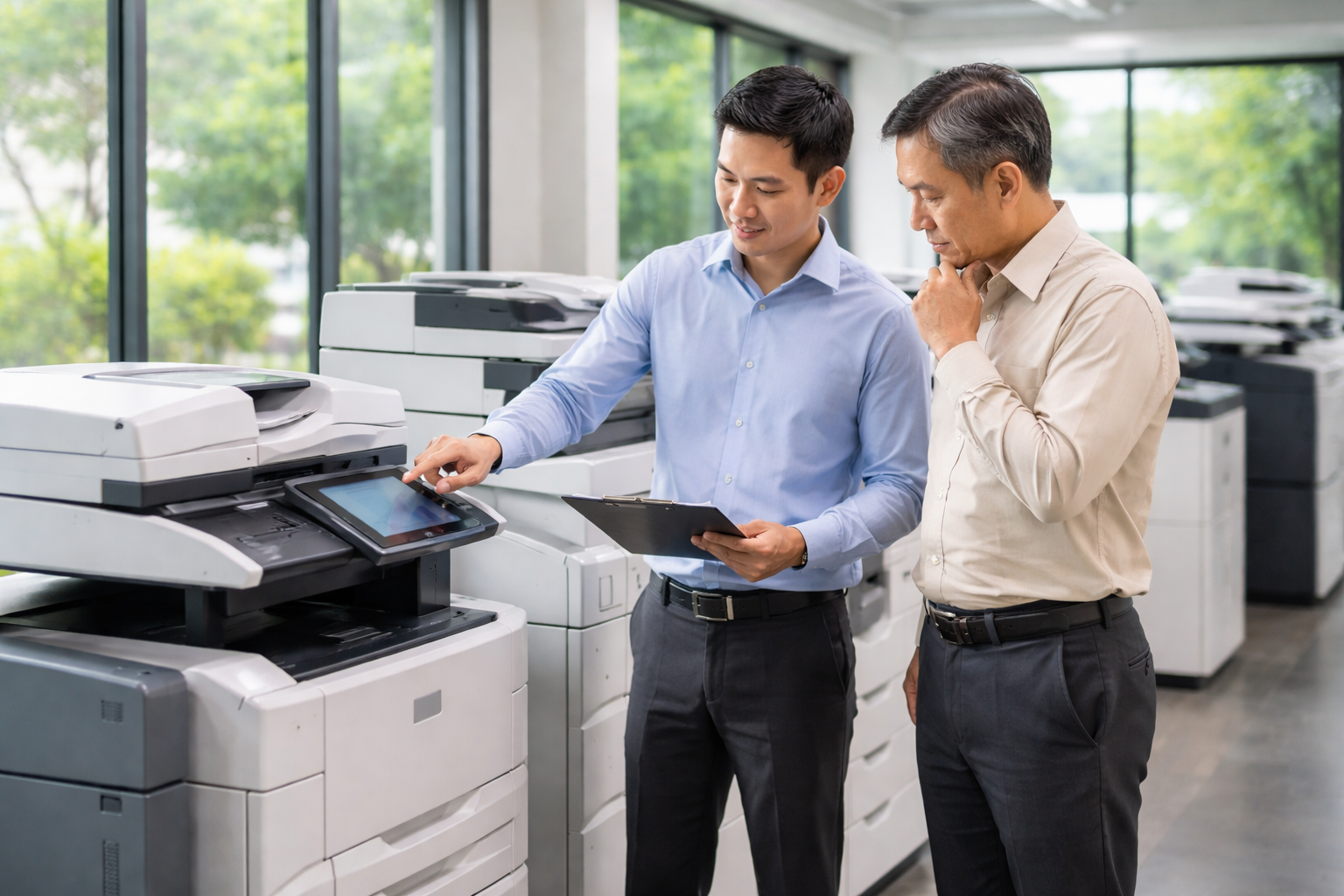 Cho thuê máy photocopy Đồng Kho Lâm Đồng - Kinh nghiệm chọn máy photocopy phù hợp tại Đồng Kho