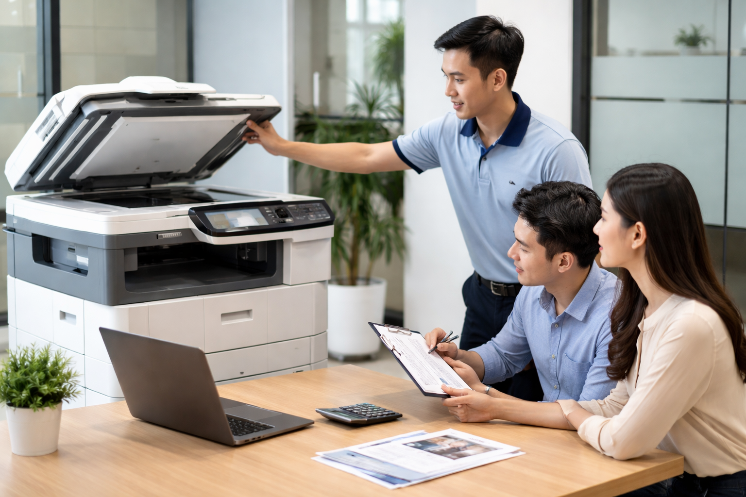 bảng giá thuê máy photocopy Ka Đô - Quy Trình Thuê Máy Photocopy Tại Ka Đô Lâm Đồng
