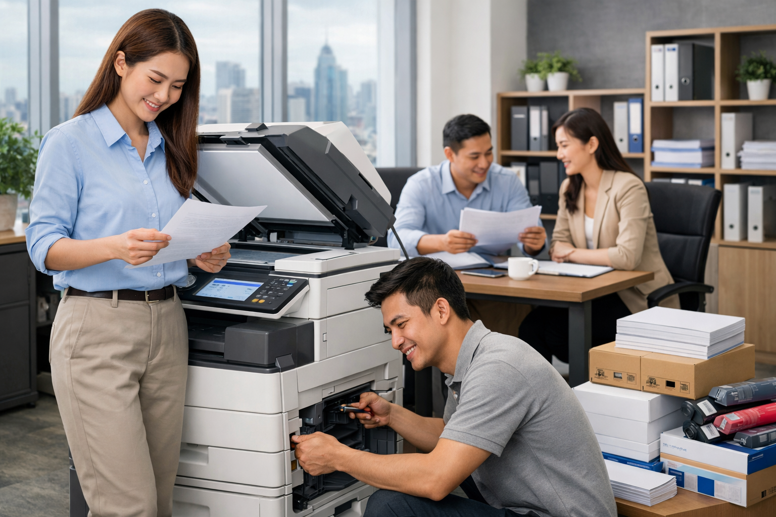 đánh giá dịch vụ thuê photocopy Ka Đô - Các Lợi Ích Khi Thuê Máy Photocopy Tại Ka Đô