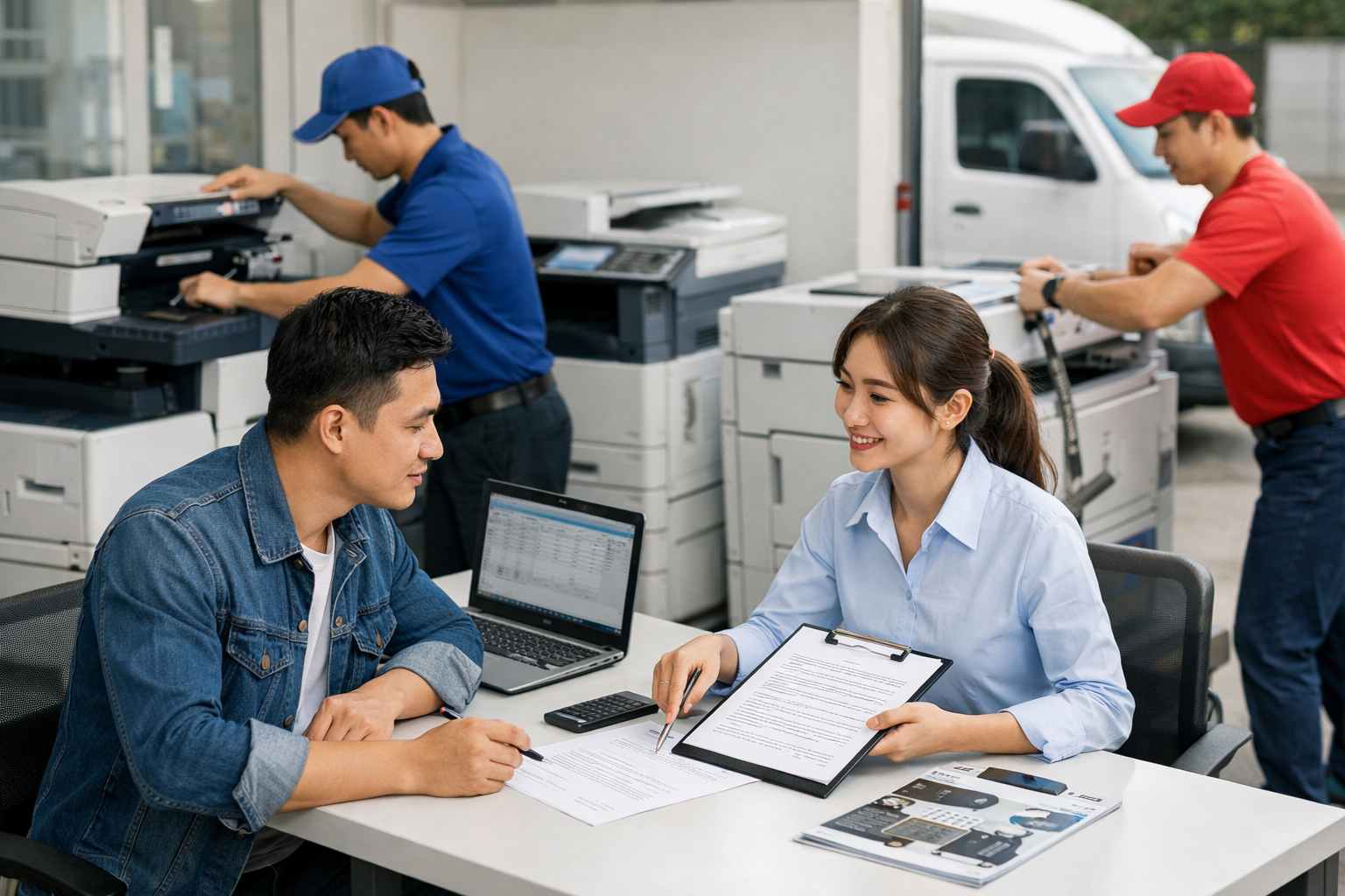 cách chọn thuê máy photocopy Ka Đô - Quy Trình Thuê Máy Photocopy Tại Ka Đô Lâm Đồng