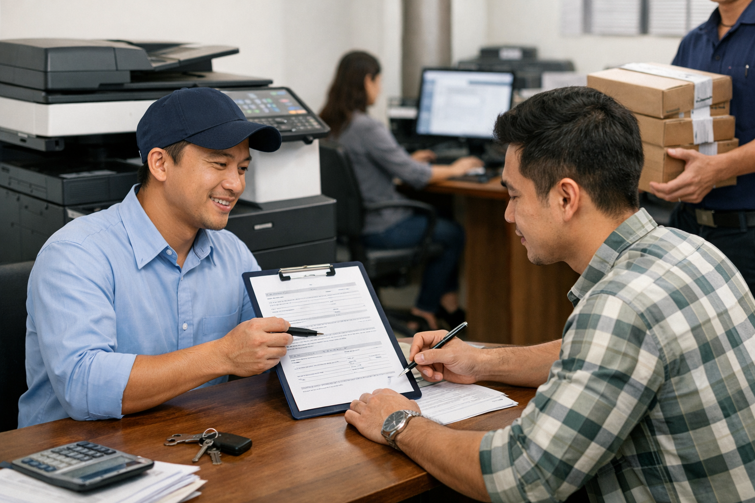 hướng dẫn thuê máy photocopy Đơn Dương - Quy Trình Thuê Máy Photocopy Tại Đơn Dương