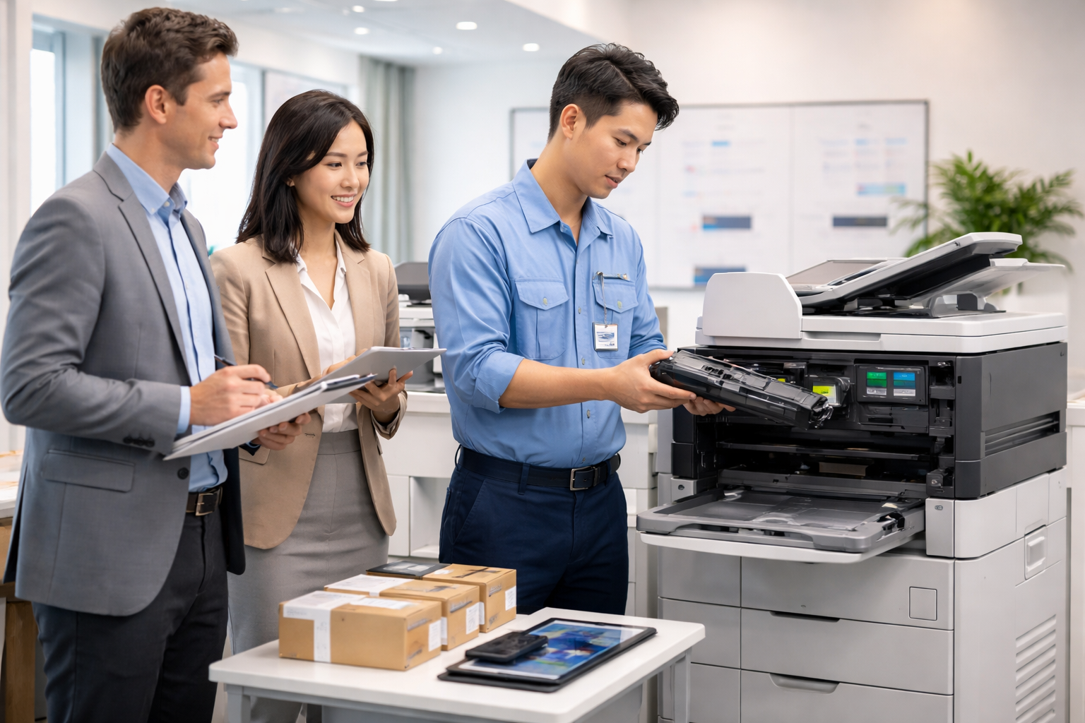 dịch vụ cho thuê máy photocopy tốt nhất - Các Dịch Vụ Kèm Theo Khi Thuê Máy Photocopy