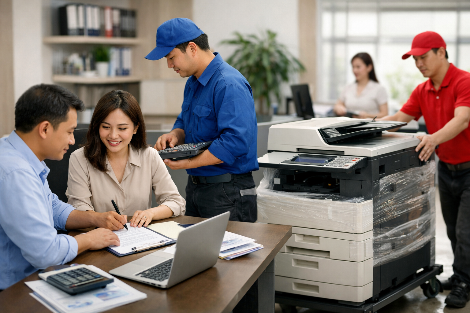 cách chọn thuê máy photocopy Đơn Dương - Quy Trình Thuê Máy Photocopy Tại Đơn Dương